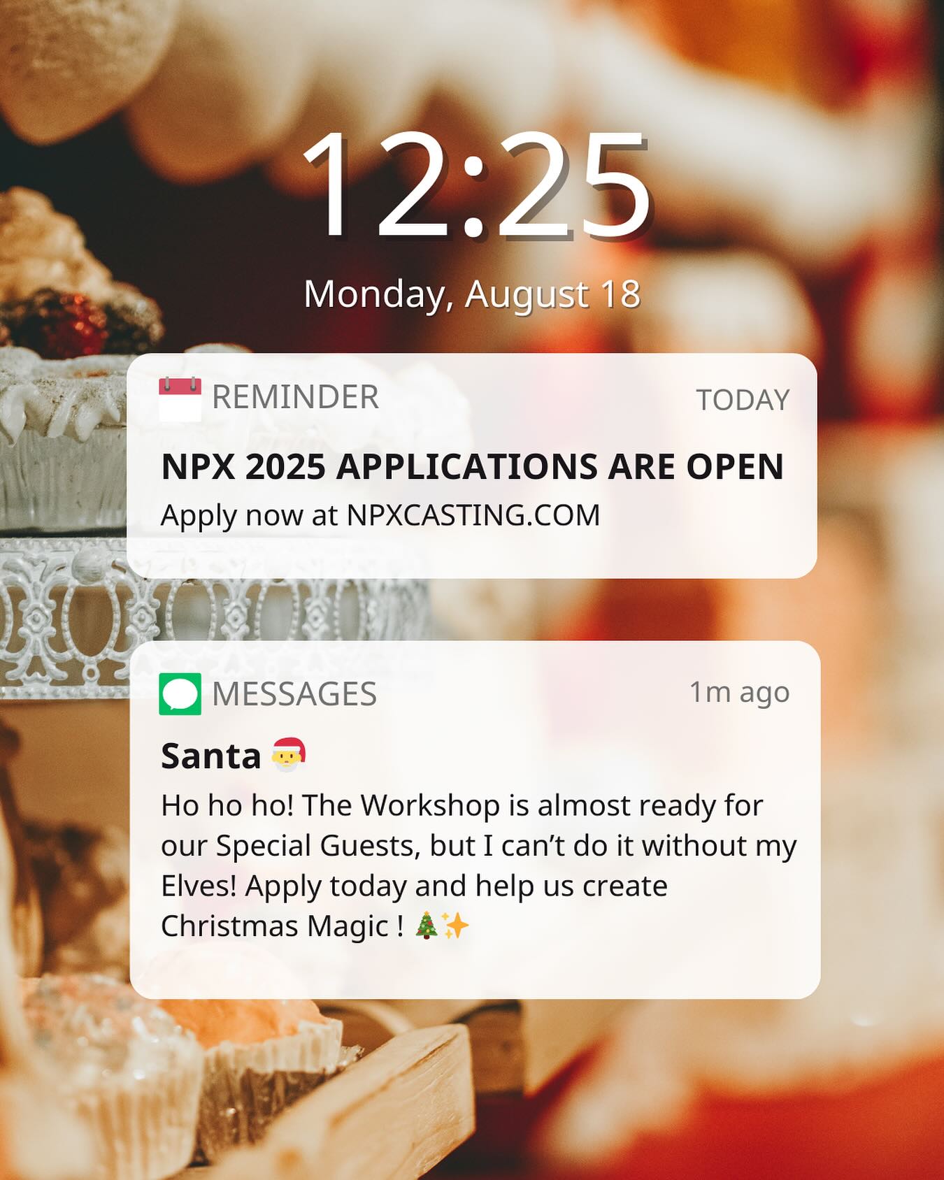 The most magical job you’ll ever have! ✨🍭Applications are NOW OPEN!!! Click the link in bio for more information.
#NPXcasting #2025cast #npxcasting2025 #hiring #jobs #christmas #flagstaffjobs