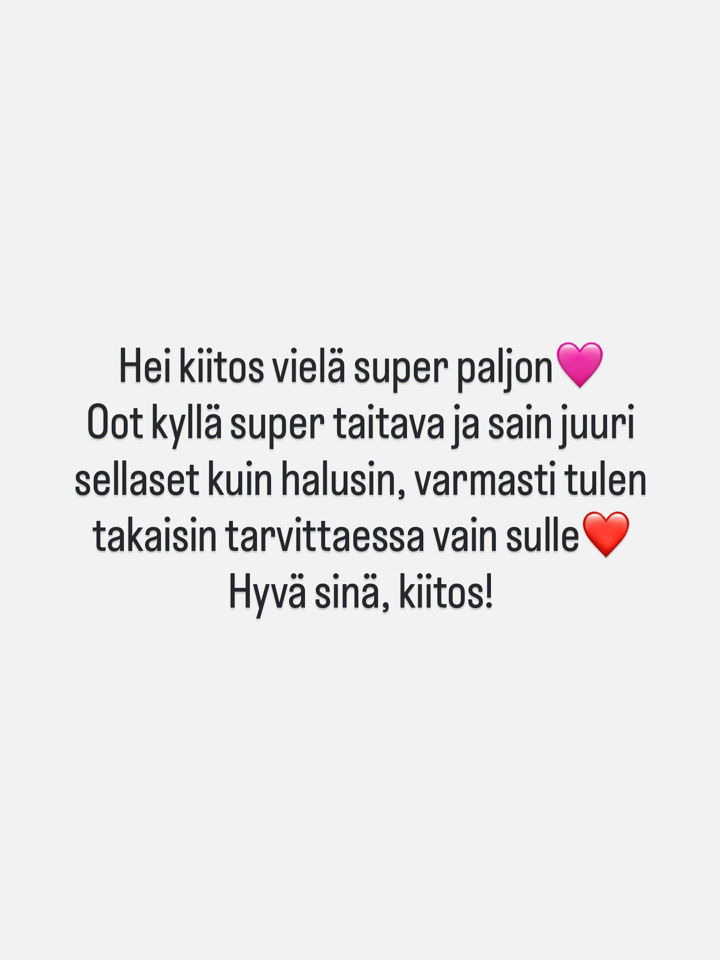 Asiakaspalaute huulten täyttö✨