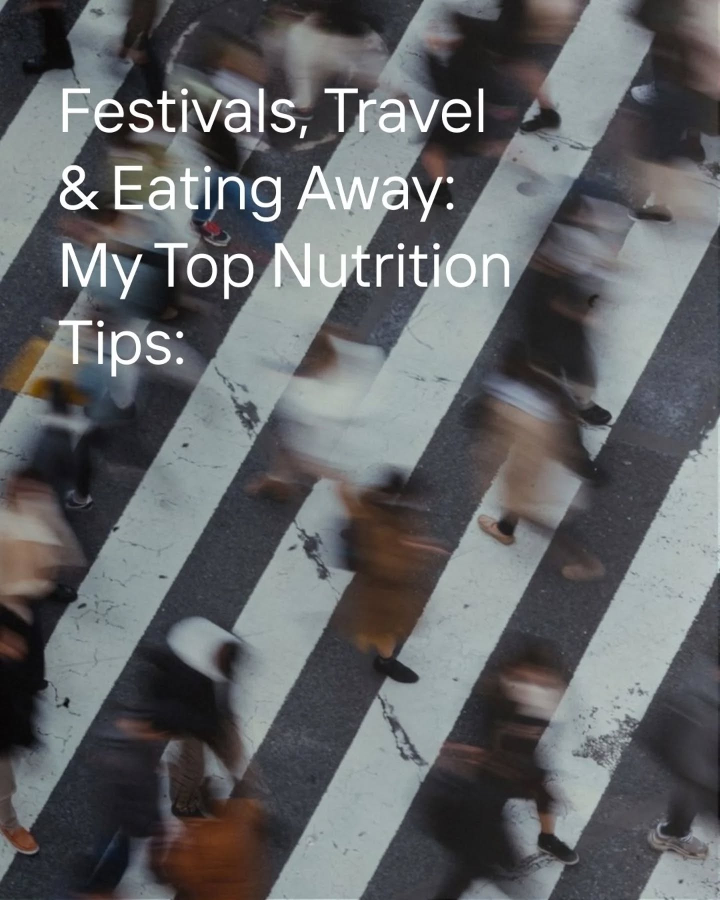 Recently, I found myself unexpectedly stuck abroad and thrown out of my usual routine—not by choice. During that time I used these practical tips that really helped me feel better both physically and mentally.
Whether you're on holiday or at a festival, it's all about having supportive tools in your back pocket—not to limit yourself, but to help you feel your best while still enjoying every moment.