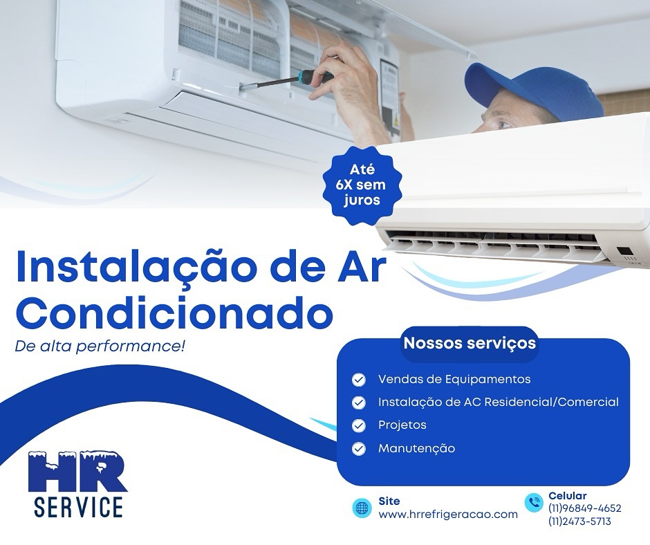 ❄️ Transforme seu ambiente com mais conforto e eficiência!
A HR Service oferece instalação de ar-condicionado de alta performance, garantindo climatização perfeita para sua casa ou empresa.
🔧 Equipe especializada
⚡ Tecnologia que une economia e potência
✅ Qualidade e confiança no atendimento
📩 Solicite já seu orçamento com a HR Service e sinta a diferença de um ambiente climatizado com excelência!
#hrservice #arcondicionado #altaperformance #instalaçãoprofissional #climatizacao #conforto