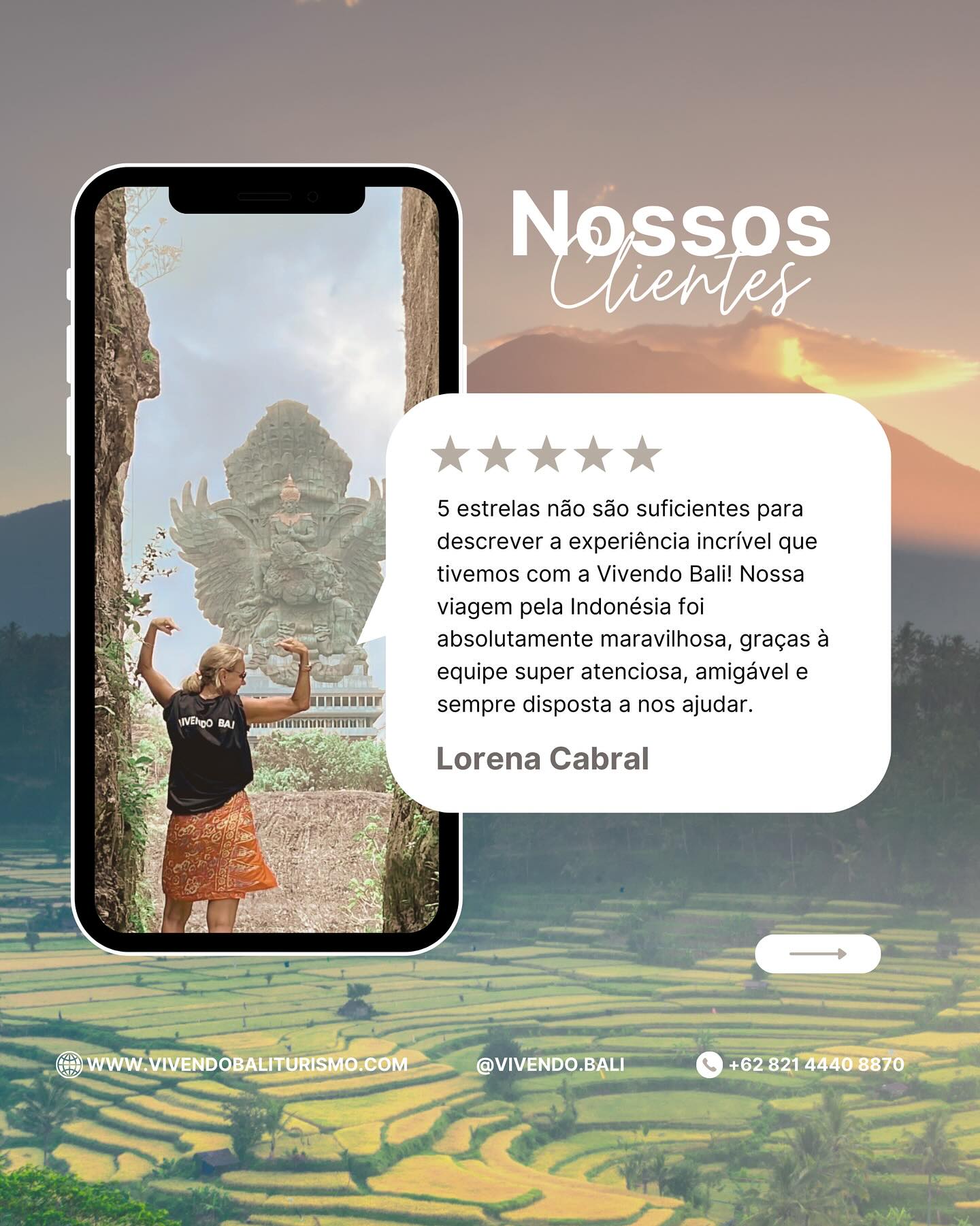 Desculpa aĂ, gente! Mas temos os melhores clientes do mundo đ§Ąđ§Ąđ§Ą Como nĂŁo trabalhar feliz com tanta indicação espontĂąnea em grupos de Facebook e Instagram. Cada um de vocĂȘs que passa por aqui deixa um pouquinho de vocĂȘs com a gente đđ Obrigada com todo meu coração đđŒ
#brasileirosembali #brasileirosnaindonesia #brazucasembali #destinosimperdiveis #viajandopelomundo #mulheresviajantes