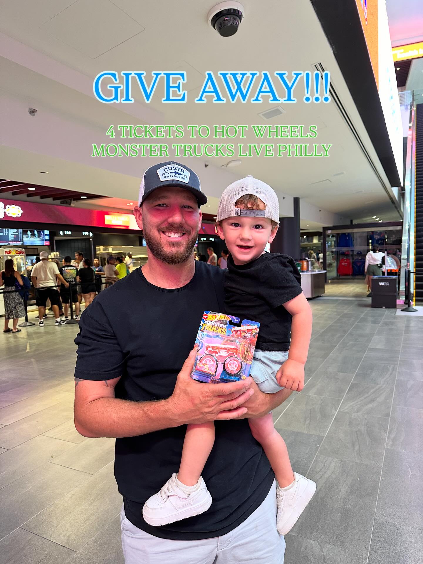 GIVE AWAY 🎫🏎️🚙
so excited to partner with @xfinitymobilearena to give away 4 tickets to this weekend’s Hot Wheel Monster Trucks show!!! this SATURDAY, at 7:30pm! to win just like my last 5 posts and comment here and tag a friend when you’re done! give away closes tomorrow at midnight! winner will be announced here and on stories! #hotwheels #phillyevent