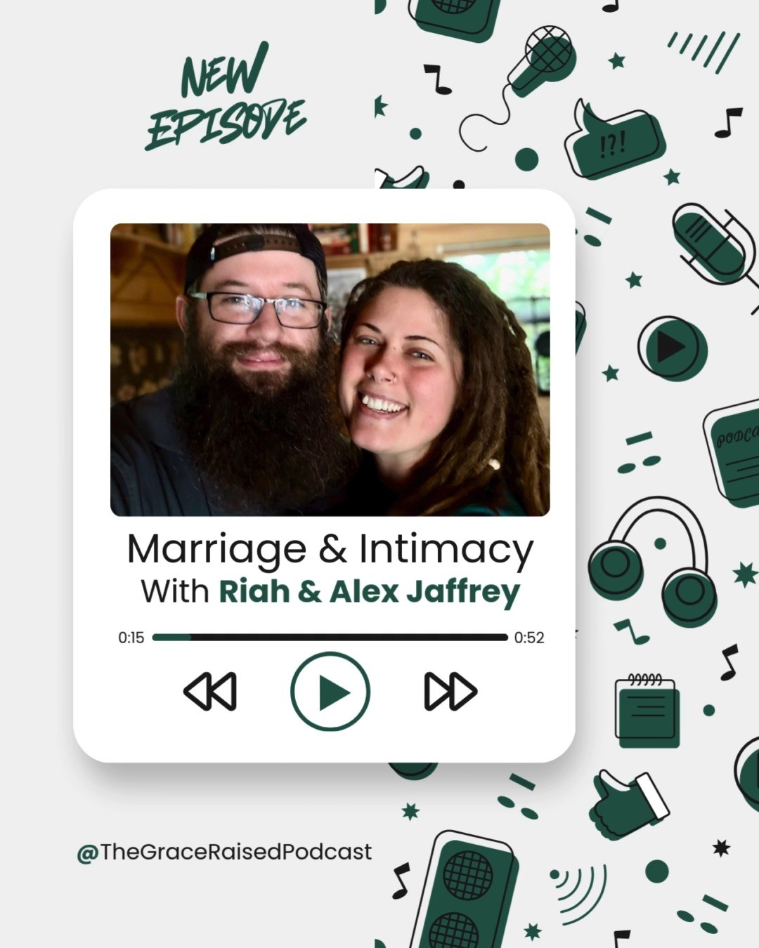 Part 1 of our mini series on marriage and intimacy is a raw and real conversation on how God meets us in the midst of our mess and how He makes a way through the hard seasons of life. Catch the whole episode on The Grace Raised Podcast!