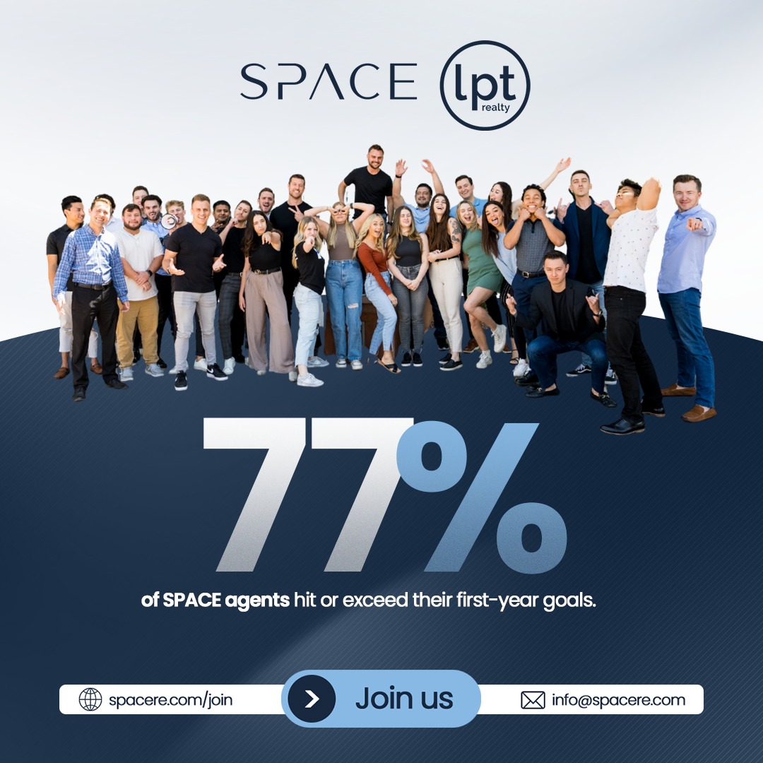 Behind that number is a clear pattern.
Agents who follow a proven plan, stay consistent, and have daily support reach their goals faster.
We built SPACE to give you all three from day one.
DM “PLAN” and we will show you how it works 🚀
#realestateteam #arizonahomes #azrealestate #azrealtor #realtorlife