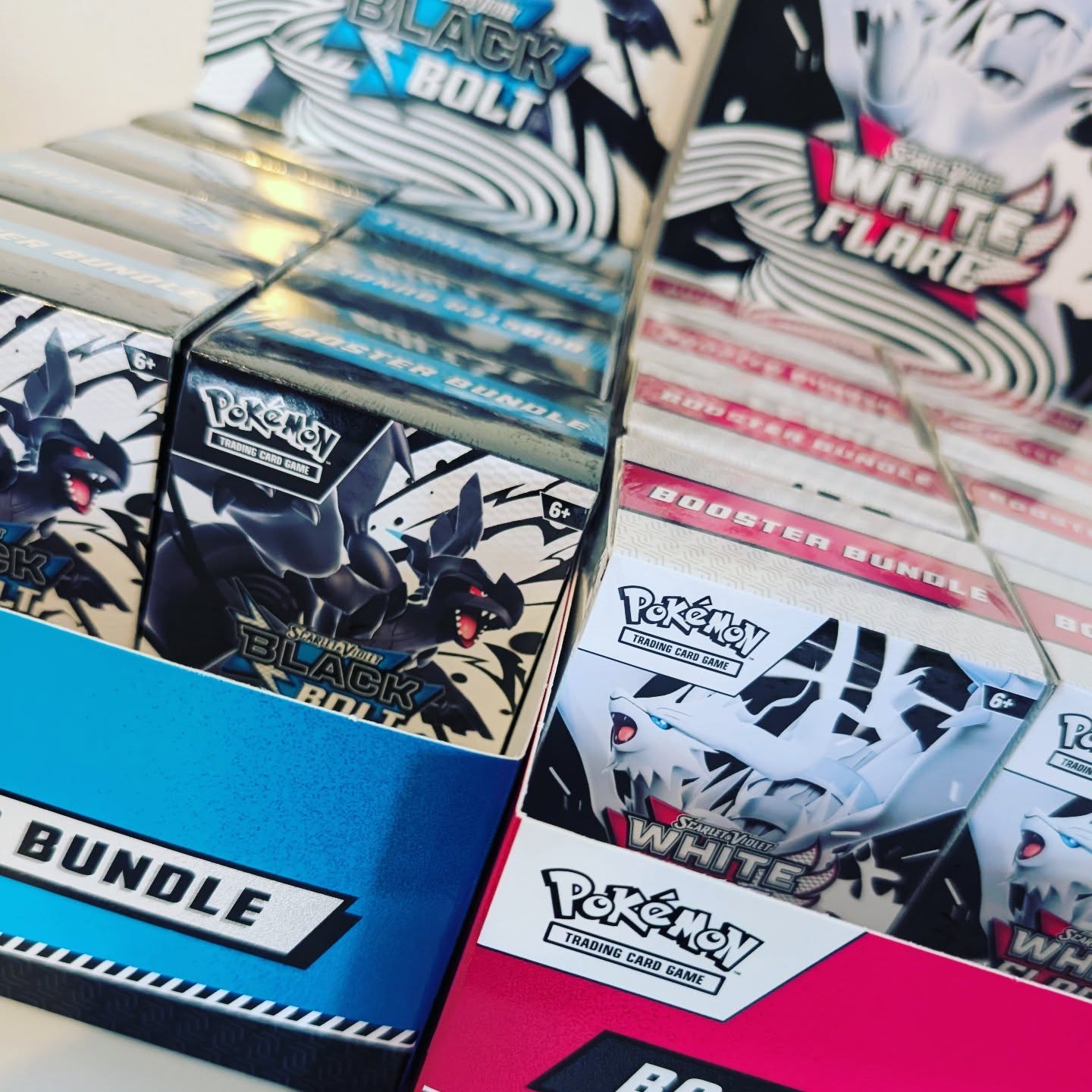 Saving the best for last! Black Bolt and White Flare ends their product line with a big Booster Bundle bang 🔥
Available exclusively through our Discord for our loyal and local customers - and never higher than RRP!
🔗link in bio
#pokemon #PokemonProducts #pokemoncommunity #PokemonCardsUK #pokemontcg #pokemoncards #pokemonfan #pokemoncollection #pokemonblackandwhite #PokemonCollectors #PokemonNewRelease