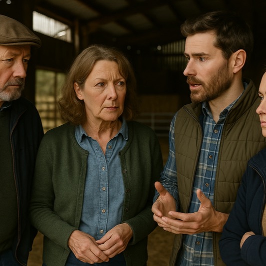 Worried about Farm Succession? Don't know how to start the conversation? Im excited to share details of a project that I've been working on, with colleagues in the @succession_alliance. We have devised a series of workshops designed to help farming families tackle the conversations around farm succession. Starting with a face to face workshop in October, located in Warwickshire or Lanarkshire (You can attend either) and followed by 5 online sessions, the aim is simply to turn what can feel like a difficult subject into a constructive, confidence-building process for both the family and the business. Each session will be lead by one of the skilled facilitators from the Succession Alliance and will give the family the skills to start the conversation. You can find out more by contacting me or visiting the website... https://www.successionalliance.com