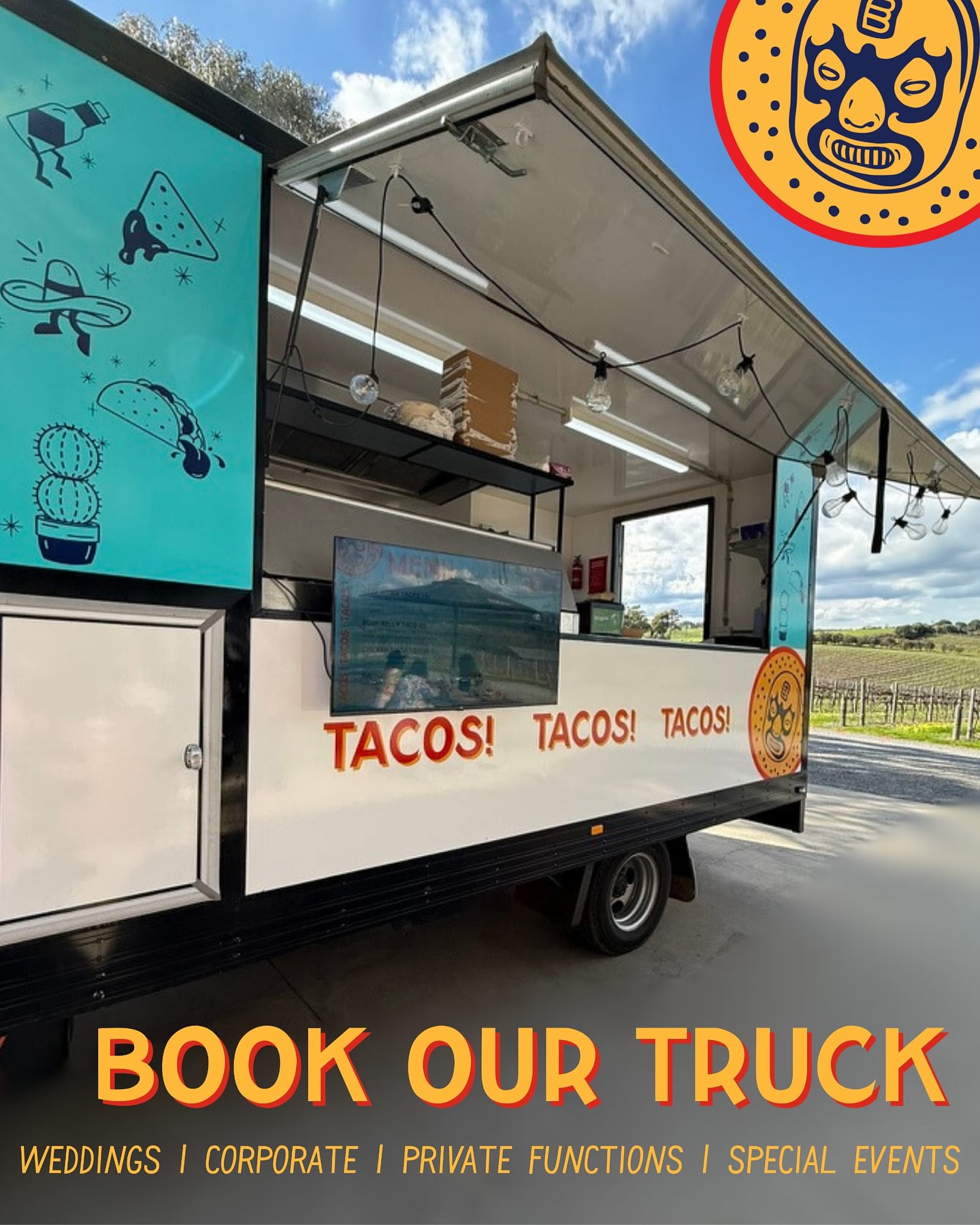 Think outside the box for your next event and book the taste of Braising Boy. Our fully self sufficient catering option is perfect for weddings, big celebrations or corporate events. Find out more on our website.