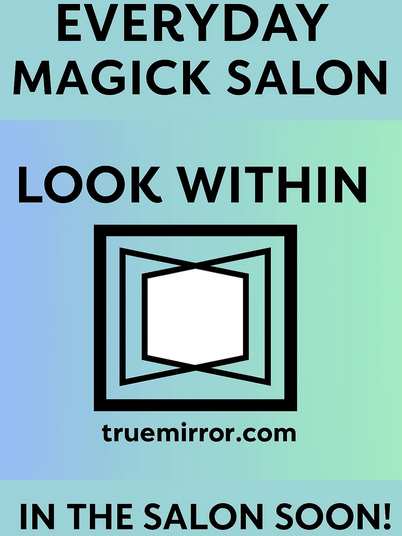 Tribe!!!!! I am beyond excited to announce that we will have @truemirrorco in the salon soon for all of our guests to experience! This can be a deeply moving experience to have. This @truemirrorco mirror will allow you to truly see yourself not reversed as in normal mirrors but as you are in your true form! I cannot wait to see how beautiful we all truly are!!!