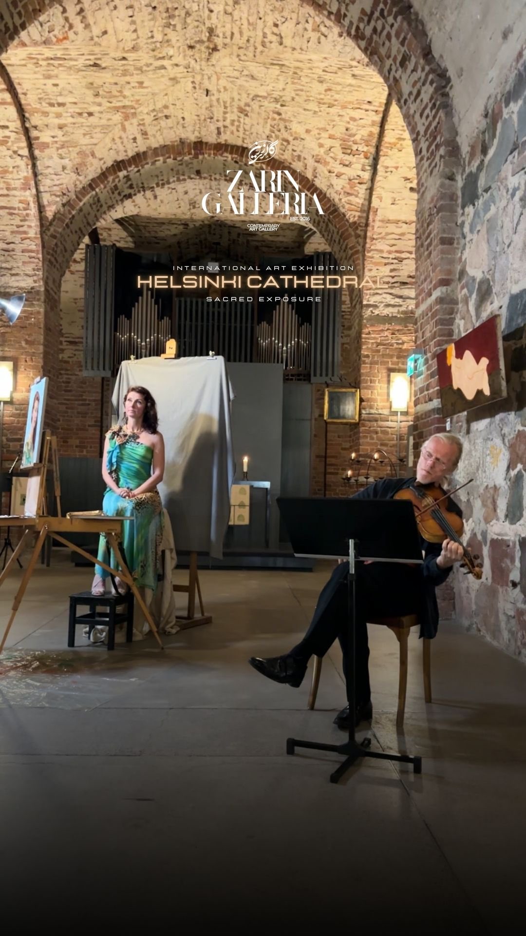 Zarin Galleria does it again! Last night’s grand opening was an unforgettable evening filled with art, energy, and inspiration.
We were honored to welcome artists who traveled from abroad to Finland especially for this exhibition , a true celebration of creativity across borders. 🌍✨
And this time, it was even more extraordinary: we brought contemporary art into one of Finland’s most iconic and historic landmarks , the Helsinki Cathedral. To exhibit in such a symbolic space is not only a privilege, but also a bold statement that art has the power to transform and redefine even the most timeless places.
Zarin Galleria is proud to create a platform where tradition meets innovation, making this one of the most remarkable and inspiring locations for an exhibition in Finland.
Thank you to everyone who joined us and made this night a success. The journey has only just begun! 🎨❤️
www.zaringalleria.com
#ZarinGalleria #HelsinkiCathedral #ArtExhibition #GrandOpening #ContemporaryArt #ArtGallery #ArtCollector #ArtFinland #HelsinkiEvents #InternationalArtists #CulturalExperience #UnforgettableEvening #ArtLovers #GalleryOpening #FinlandArtScene#zaringallery#zarinartgallery#helsinkicathedral #krypt#crypt