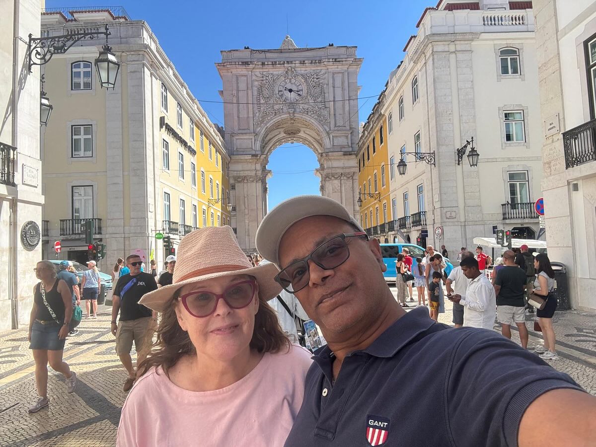 Lisbon port and a peacock☺️🦚🇵🇹