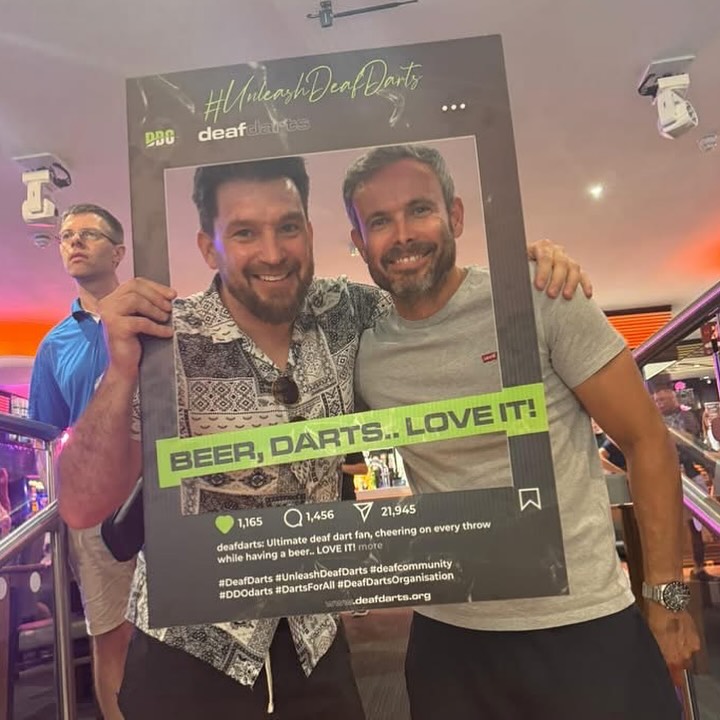 🎯 GRAND SLAM OF DARTS VIBES! 🎯
Fans have been absolutely buzzing with the Selfie Frames — the energy, the smiles, the love for the game was unreal!
📸 Here are just a few snaps from the weekend…
Got more? Drop your photos in the comments below and let’s keep sharing the magic of darts together!
❤️ Let’s see that DDO spirit!
#DeafDarts #DDO #GrandSlamOfDarts #DartsFamily #180Moments #ShareTheLove