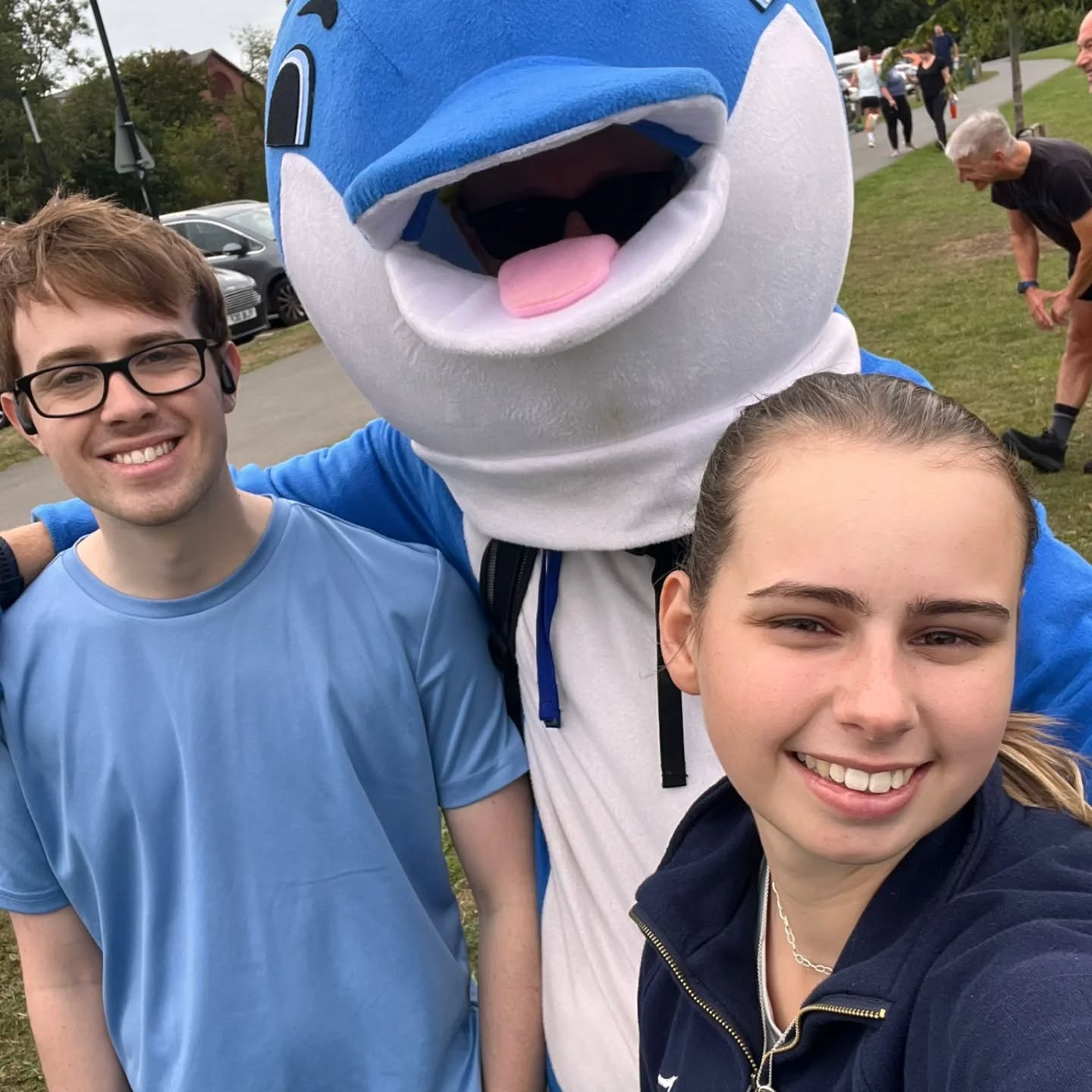 @parkrunuk with the 'kids' yesterday.
Or, are they now calves 🤔🐬?