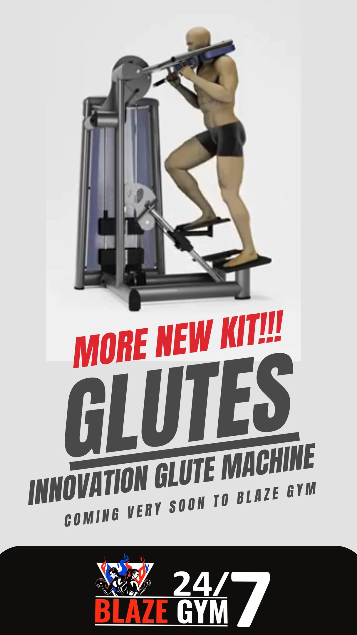 New Innovation Glute Machine Also On Order! Our newest kit to help isolate your glutes during glute driven step downs!
More still on the way! 🔥💪
✅Targeted training of the gluteal muscle
✅Height Adjustable Shoulder Pads
✅Two Handles for Stabilisation
#glute #gym80 #woodford #highamspark #chingfordmount #chingfordmums #woodfordgreen #buckhursthill #chigwellmums #Blaze #BlazeGym #Fitness #Exercise #Workout #GroupExercise #Chingford #NorthChingford #SouthWoodford #Loughton #highamsparklife #chooselocalhp #highamspark_e4 #gyminchingford #highamsparkmums