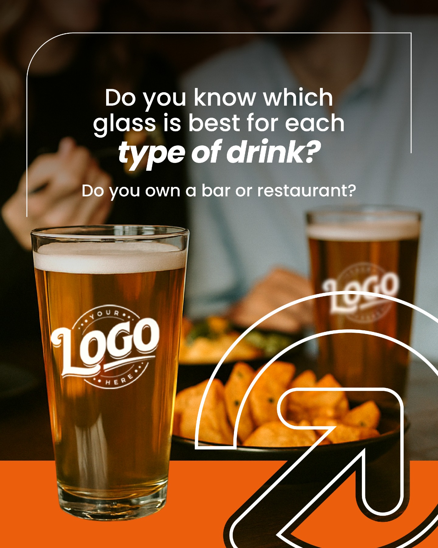 In a bar or restaurant, every detail contributes to the customer experience. Using the appropriate glass for each drink improves presentation and reinforces confidence in your service. By choosing the right glass, you provide consistency, quality, and a higher standard that customers will notice and appreciate.
If you haven't branded your glasses yet, you've come to the right place. We know how to do it!
Custom made. Built to last.