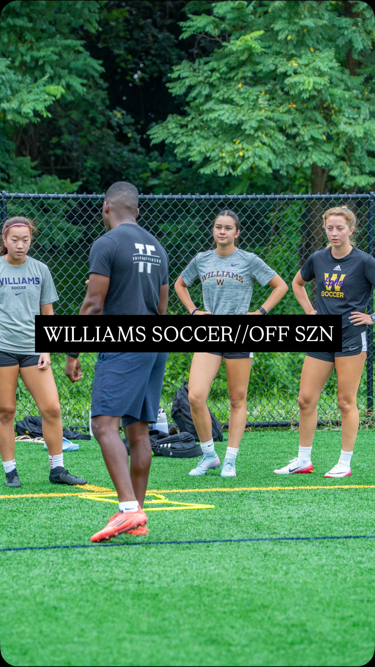 Offseason grind with some of the Williams women’s soccer team — great work ladies! 🔥
#soccer #dmv #dmvsoccer #soccertraining #mlsnext #ecnl #soccerperformance #collegesoccer