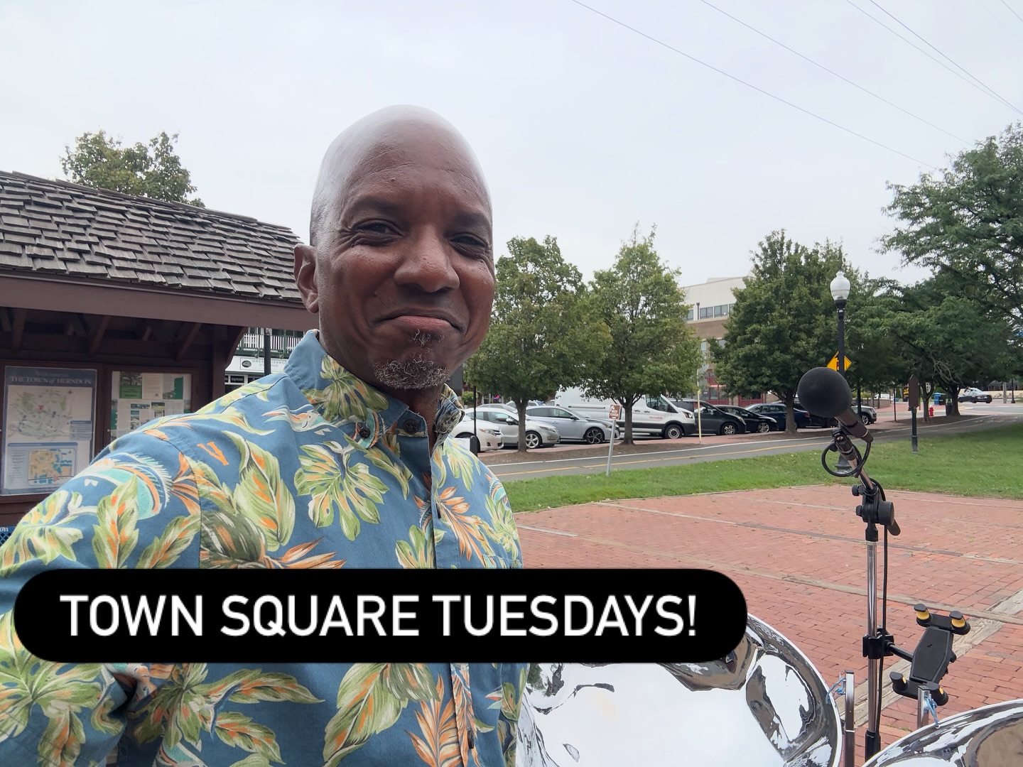 Great event yesterday playing for Town Square Tuesdays in Herndon!