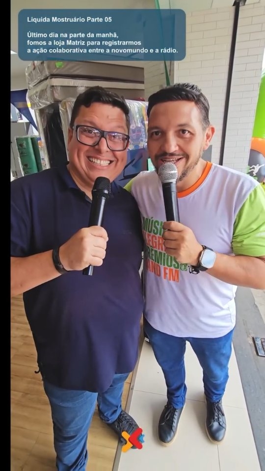 Episódio 05
O Retorno do Agente X!
Dessa vez ele revela os detalhes de execução da Campanha Liquida Mostruário 2025, da Novo Mundo.com, executada simultaneamente em lojas de Brasília, Goiânia e Rio Verde- GO.
Acompanhe essa saga!
#marketingpromocional #promo #promoção #marketing #o #empreendedorismo #digitalmarketing #socialmedia #instagram #business #branding #socialmediamarketing #sucesso #marketingstrategy #a #empreender #negocios #marketingtips #marketingonline #brasil #dise #digital #design #emprendedores #dinheiro #like #advertising #marketingdigitalbrasil #seo