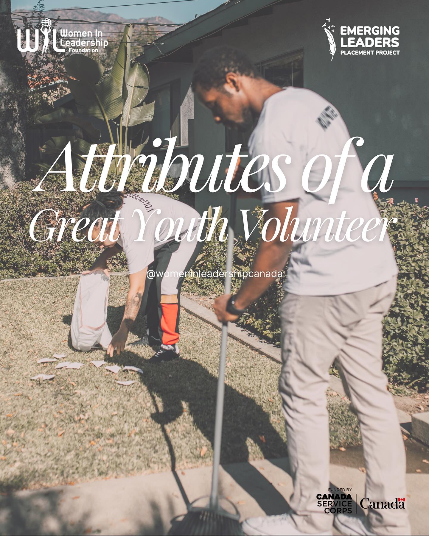 Great volunteers bring more than just their time. They bring skills, energy, and passion that make a real difference 🌟
From being motivated and adaptable to communicating effectively and thinking creatively, these attributes help youth thrive while supporting your mission 💡
Partnering with youth leaders means gaining fresh perspectives, reliable support, and a team member ready to make an impact 🚀
🔗 Learn more in our bio under Emerging Leaders Placement Project
Proudly funded by Canada Service Corps.
#IAmAVolunteer #EmergingLeaders #YouthLeadership #CanadaServiceCorps #LeadersToday #NonProfitPartners #MentorshipMatters #YouthInAction #VolunteerSkills