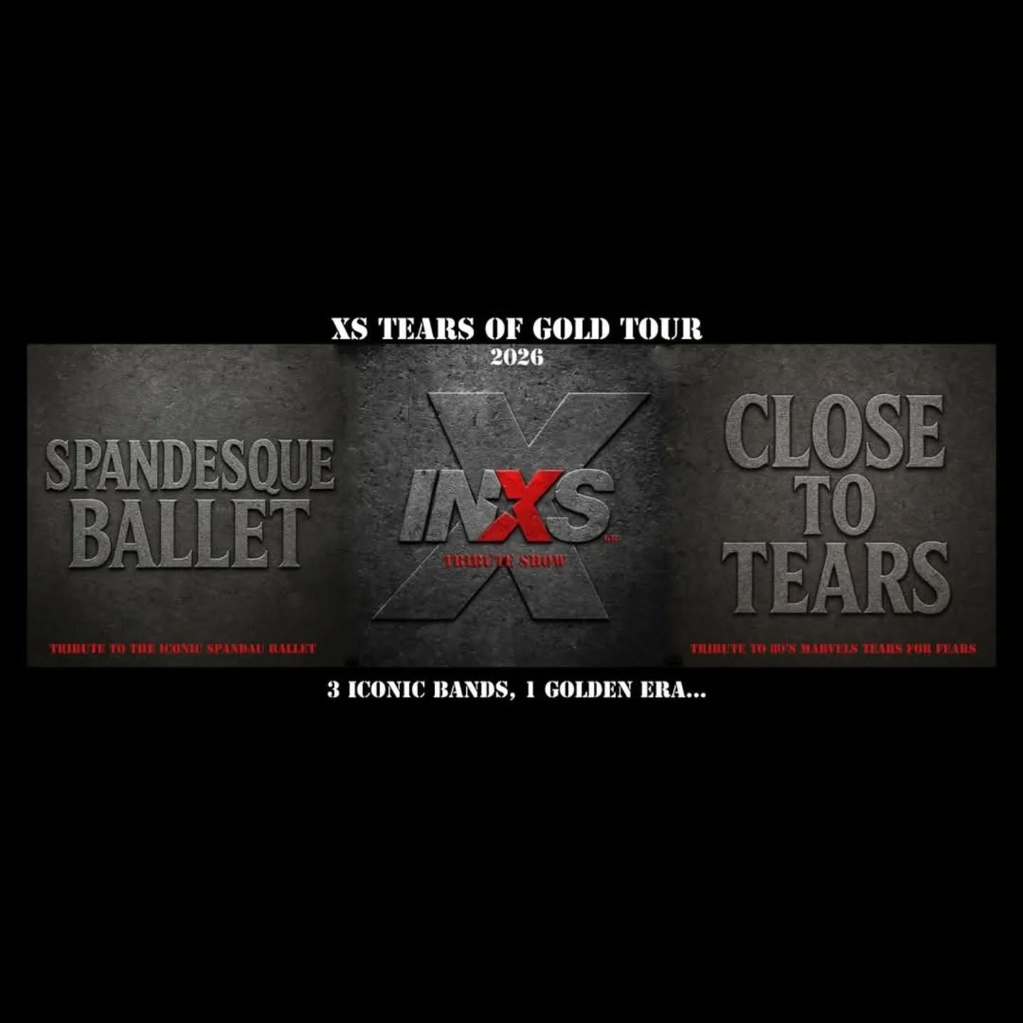 Sat 14th March 2026
HMV Empire Coventry
5pm - 11pm
#tearsforfearstribute
#spandauballettribute
#INXStribute
BOOK YOUR TICKETS ONLINE or go to:
Www.facebook.com/closetotears 🥳🎶🤘