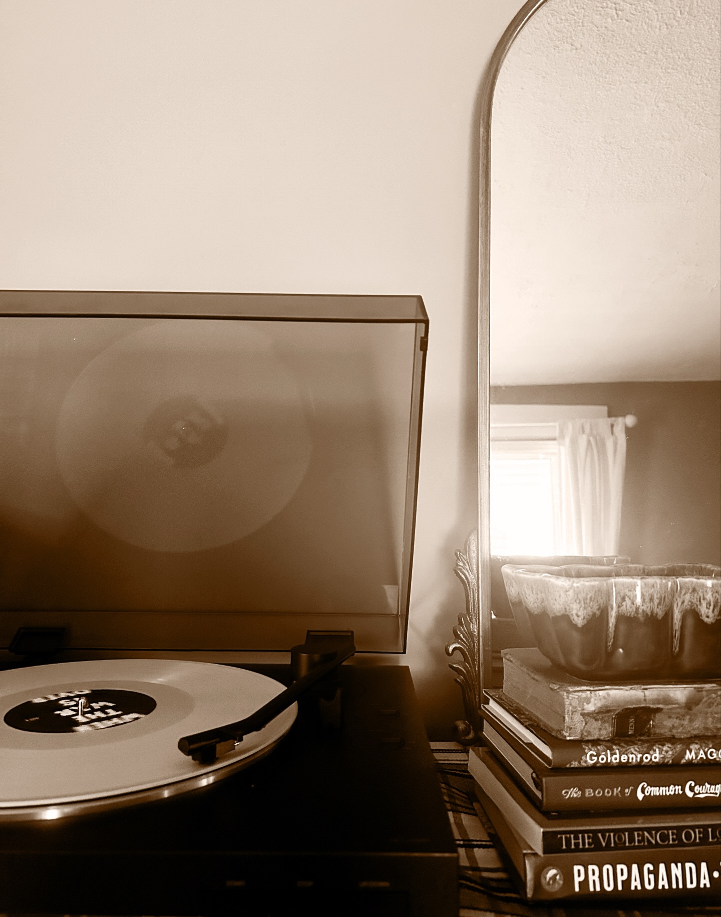I’m the one in my family who is constantly pointing toward hope. Sometimes to the exhaustion of those around me, I suspect. This week, that wasn’t me, and it was disconcerting. So much so that I unintentionally hedged the truth on a night early in the week where I was completely safe and could be completely honest - but I wasn’t.
Today, I heard Austin Channing Brown, who happens to share the same sort of personality as me, talk about her tendency toward superficial joy which is about “acknowledging good things but not delighting in them.” Well, ma’am. Fine.
I’m ending what was just one of the most hopeless weeks of my life with the most normal two hours I’ve experienced in months, and I’m convicted to not just acknowledge that but delight in it.
Right now, at this very minute, on a Sunday evening in Medway, Ohio, I’m delighting:
• Mint simple syrup in a lime Topo Chico
• Johnnyswim on vinyl
• Garden tomatoes all lined up on my windowsill to ripen
• Going back to school this week, but this time not a student. A thrill of a job that arrived in the middle of July completely unexpectedly but in some ways still feels like it was always going to be true.
What are you delighting in tonight?
(Learn from me – NOT just the thing that you know you should be thankful for or the thing that you think you should take joy in, but the thing that inspired actual delight.)