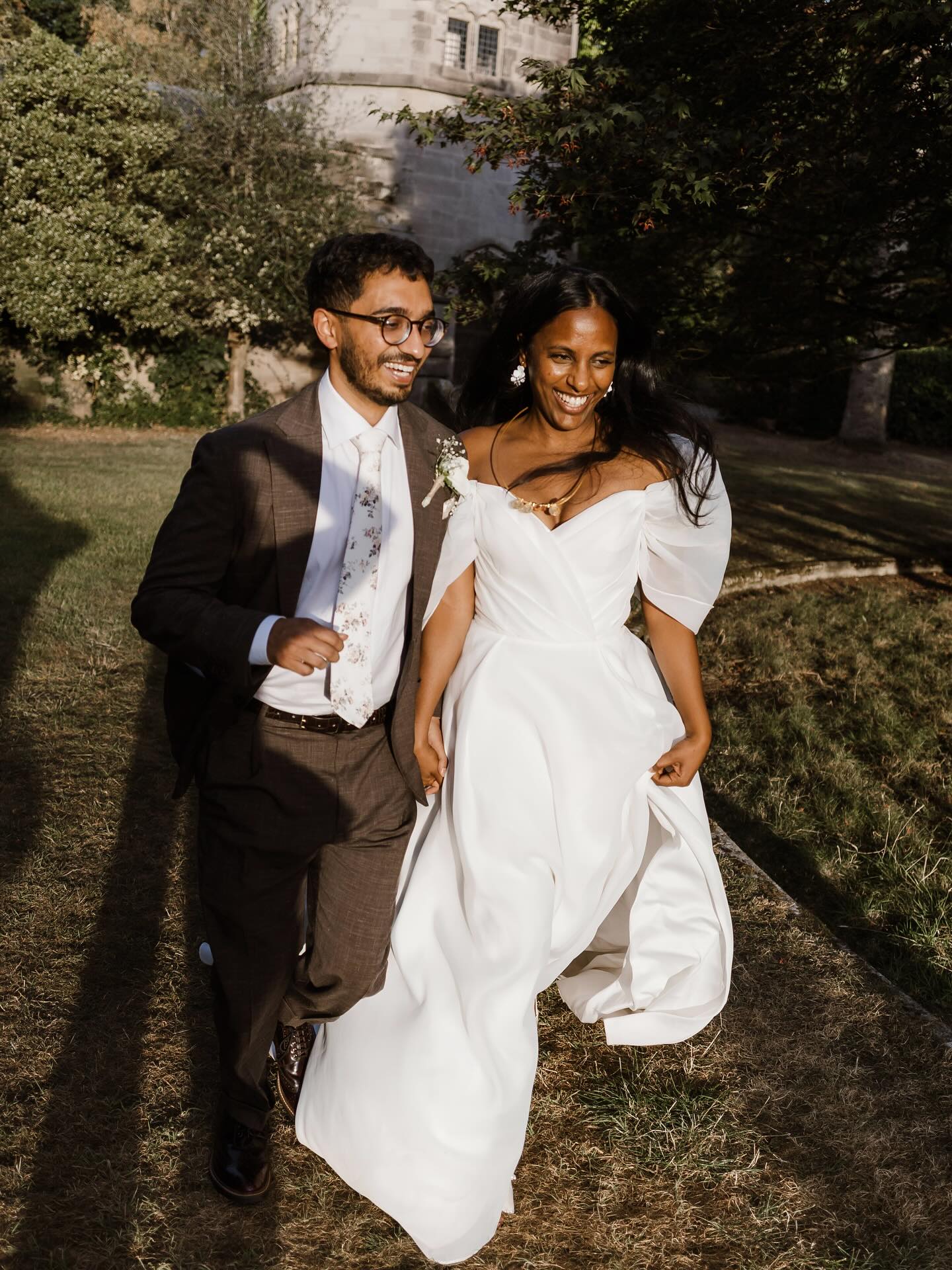 How do I even begin to encapsulate the sensory explosion that was yesterday into a selection of images? It feels virtually impossible.
I become aware as I was shooting that I was a mere witness to something so rich in heritage, tradition, love and connection and it was purely my job to document, document, document. I had no choice, I was along for the ride.
I watched in awe as Rojah’s Mother prepared her for the Sri Lanken Hindu ceremony (which followed their legal one an hour before) and viscerally felt how important this part was to them, which was confirmed when she was moved to tears.
Amidst it all, I found not only a deep love and friendship between Rojah and Ravi but also a deep love for other people. I was incredibly welcome the whole day and felt their warmth as people in every moment.
All the best in your next adventure - moving to New Zealand!
Photographer: @amyrosedeffley
Venue: @hamptonmanorweddings
Flowers: @oakandivyflorists
Dress: @tdrbridalbirmingham
Button Holes and bouquet: Uma (@rojah.t ‘s Mom)
Cake: @irisandferncakedesign
Hair: @francescohair.knowle
Makeup: @rojah.t (the bride!)
DJ: @nocturnallmusic