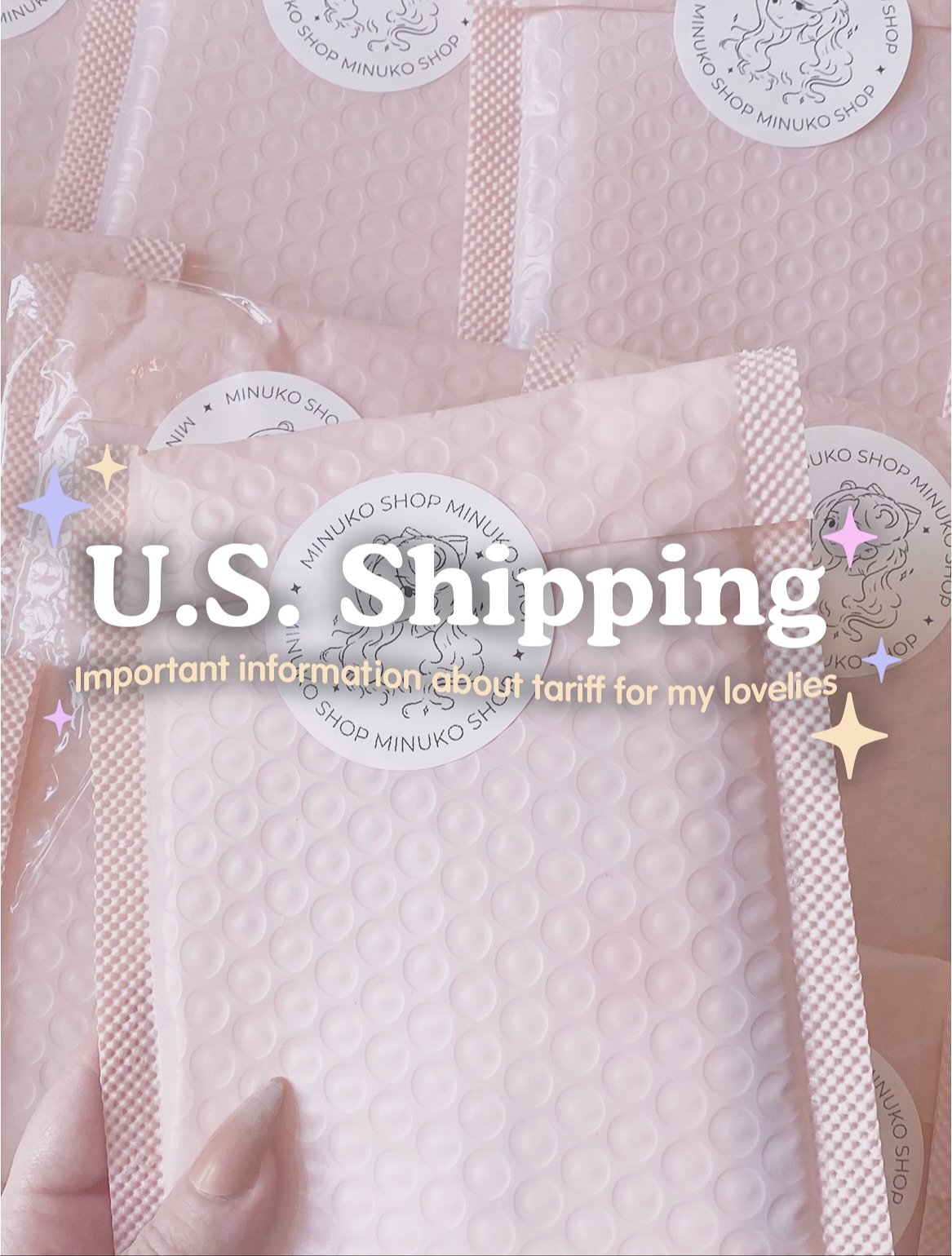U.S. Shipping Update 💕
Please note that smaller parcels may be marked as a letter or gift by the carrier‼️
Because of this, in many cases they will avoid customs checks and fees, so no one will contact you. It may be that your parcel is already at your local post office for collection without you noticing. 📬 Please keep checking the tracking by using the tracking number that will be emailed to you after the shipment has been sent. 💌
In case of any complications, please contact us. 💫☺️