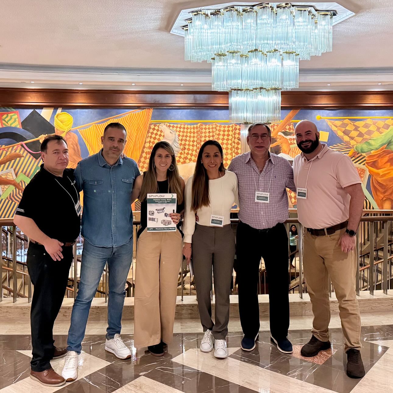 Training for Distributors in Mexico 2025
#spxflowtechnology #mexico #waukeshacherryburrell #APV