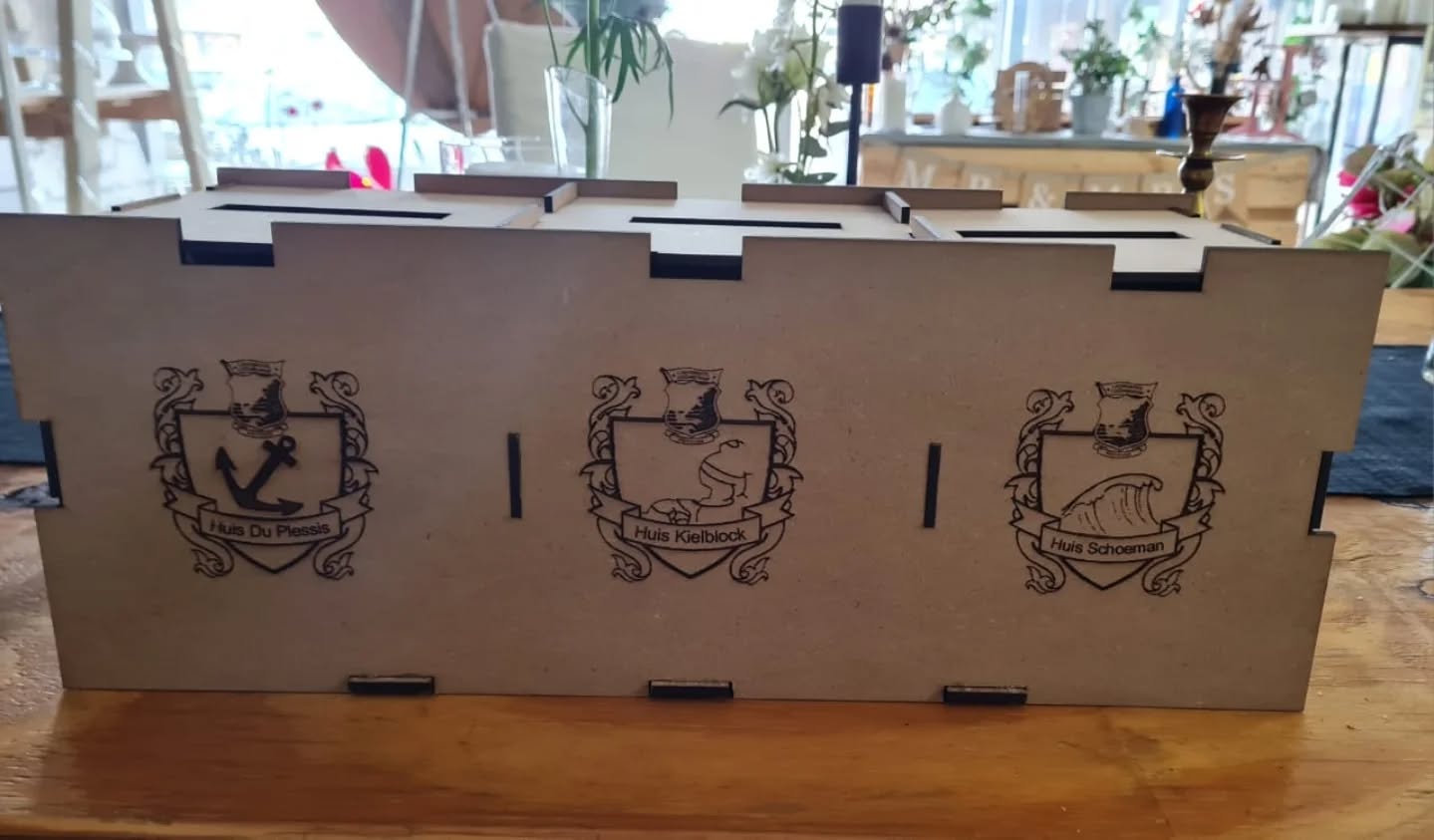 ✨ Professional & Elegant
“Precision. Style. Custom-made for you. ✨ Our laser-cut boxes are perfect for gifts, events, or business branding.”
“Turn ordinary packaging into unforgettable keepsakes with our laser-cut designs.”
“Because your special moments deserve packaging as unique as the gift inside. 🎁”
Token boxes for @lochnerhofprimaryschool
#nothingisinpossible
#owndesigns
#woodorperspex