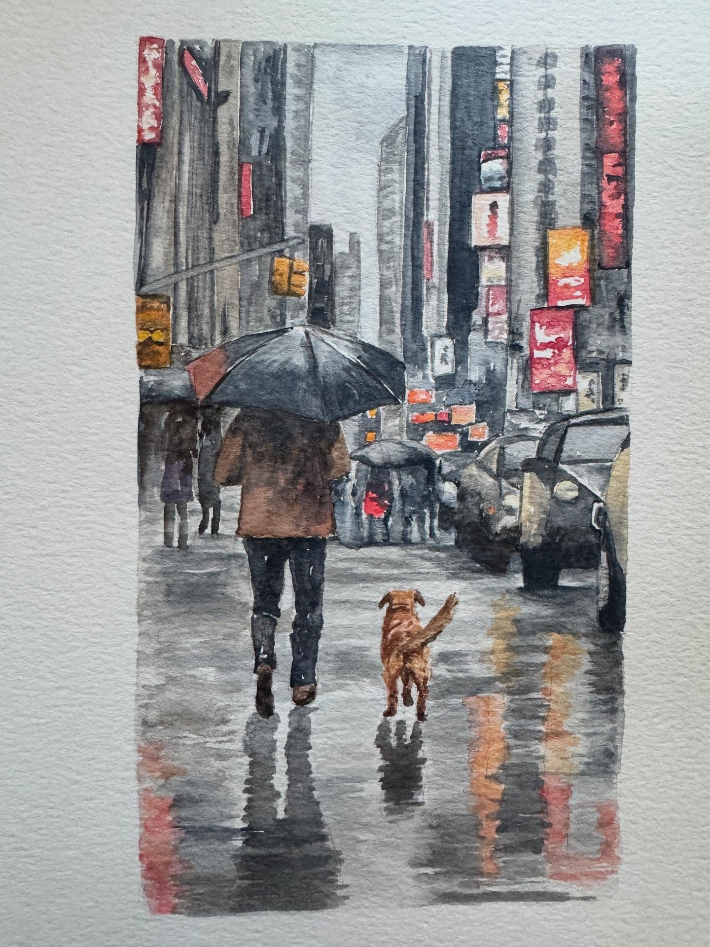 Let’s paint this fun New York vibe tomorrow at 10am via zoom.
Details on website under zoomclasses.
#watercolourpainting #watercolorpainting #watercolorcityscape #cityscapepainting