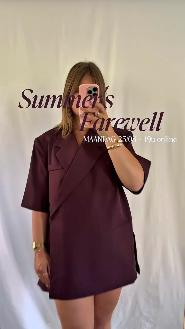 Summer’s Farewell 🤍🍉🌻
||| MAANDAG 25/08 - 19u online
•••
#webshop #butica #buticawebshop #onlinewinkelen #kledingwebshop #shoplocal #nieuwecollectie #shoponline