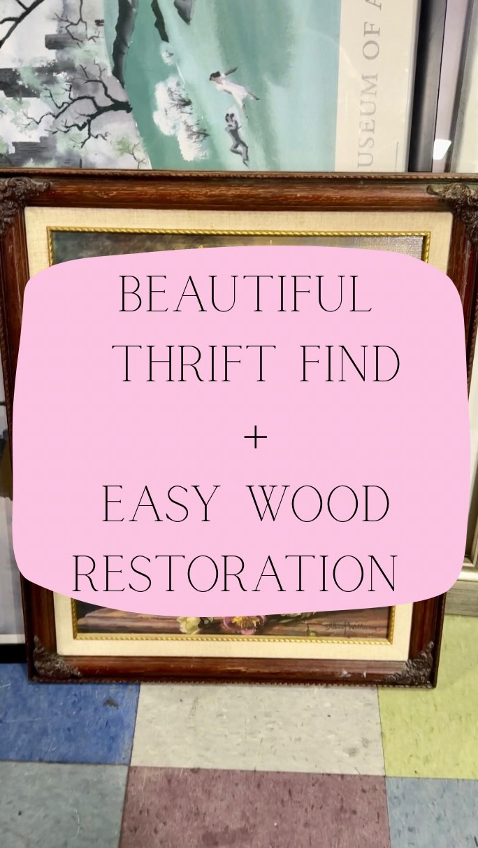 💐 💐 I found this gorgeous Albert Williams painting for just $10, but the frame needed a little love. Enter: Feed-N-Wax wood polish 🙌 It brought the frame back to life with almost no effort.
Linked it in my storefront — check the link in bio! 🛒
Got a favorite wood restorer? Drop it in the comments — I’m always looking for new recs!
#ThriftFlip #DIYHomeDecor #AmazonFinds #WoodRestoration #HomeOnABudget #FeedNWax #thrifting #thrifthaul #affordabledecor