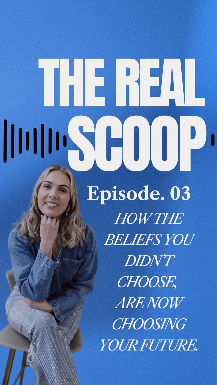 🎧 EPISODE 3- How the beliefs you didn’t choose, are now choosing your future
The version of you that’s afraid to be seen, keeps people-pleasing, or questions your worth in relationships?
She’s not broken.
She’s running on beliefs formed before she could even choose them.
🎙️ In this episode, I share how our subconscious mind wires beliefs between 0–7 years old, and how you are still allowing those stories still run the show today.
Even if they’re the opposite of what you want.
I open up about my own beliefs that I had to rewire around what success looks like turning 30, what love and relationships “should” look like, and why I kept making myself the problem.
If you’ve ever asked-
* Why can’t I just confidently make this decision?
* Why do I keep attracting the same people that aren’t right for me
* Why do I shrink when I want to stand out?
*
…this one’s for you.
🎧 First 6 episodes drop tomorrow 30.07
🔥 Want early access to all 6 episodes, straight to your inbox in the morning? Subscribe through the link in my bio.
✨ Join the Real Scoop pre-party on Telegram for giveaways + coaching exclusives.
#therealscoop #podcastlaunch #femalecoaching #beliefsystems #podcastparty
