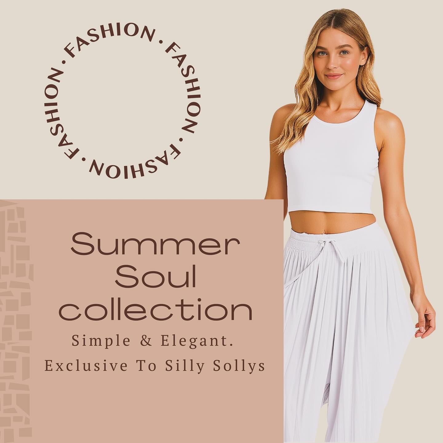 ✨ Introducing the Summer Soul Collection by Gypsy Soul ✨
We’re revealing this collection piece by piece…
Every week, a new style will drop here until the full collection is shown 🌞💃 Don't Want To Wait? Head In Store To See The Full Collection Now!
This week’s spotlight: A Sneak Peak At The Summer Dress And Pants
Breezy, bold, and ready for summer.
📍 Available exclusively in stores at Silly Solly’s.
💌 Want to stock the full collection in your store? DM us today!
Stay tuned — you won’t want to miss what’s coming next 👀
#GypsySoul #SummerSoulCollection #SillySollysExclusive #BohoStyle #SummerFashion
