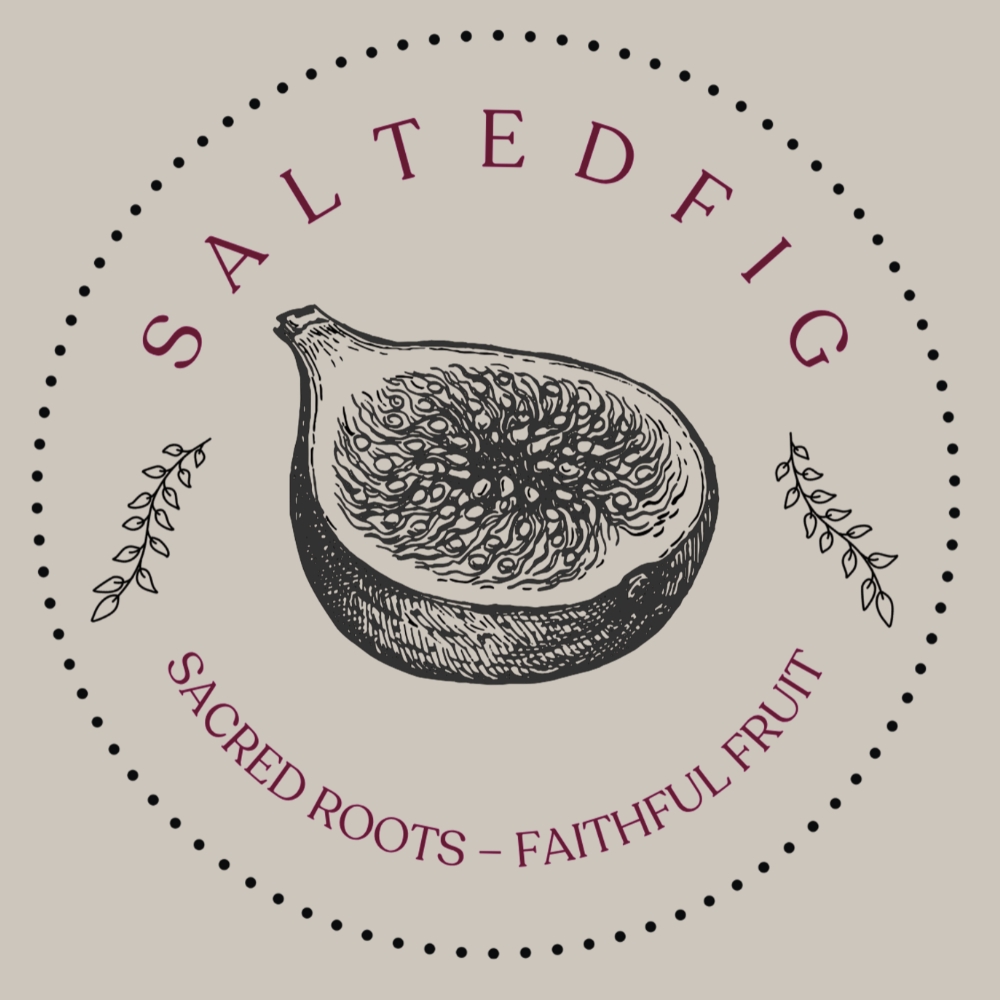 Introducing Salted Fig. Sacred Roots. Faithful Fruit.
Salted Fig exists at the meeting of reverence and boldness. Each garment draws from Scripture and sacred imagery—sometimes whispered in poetic subtlety, other times declared with fearless clarity. These pieces are not just apparel, but a living testimony: rooted in faith, bearing faithful fruit.