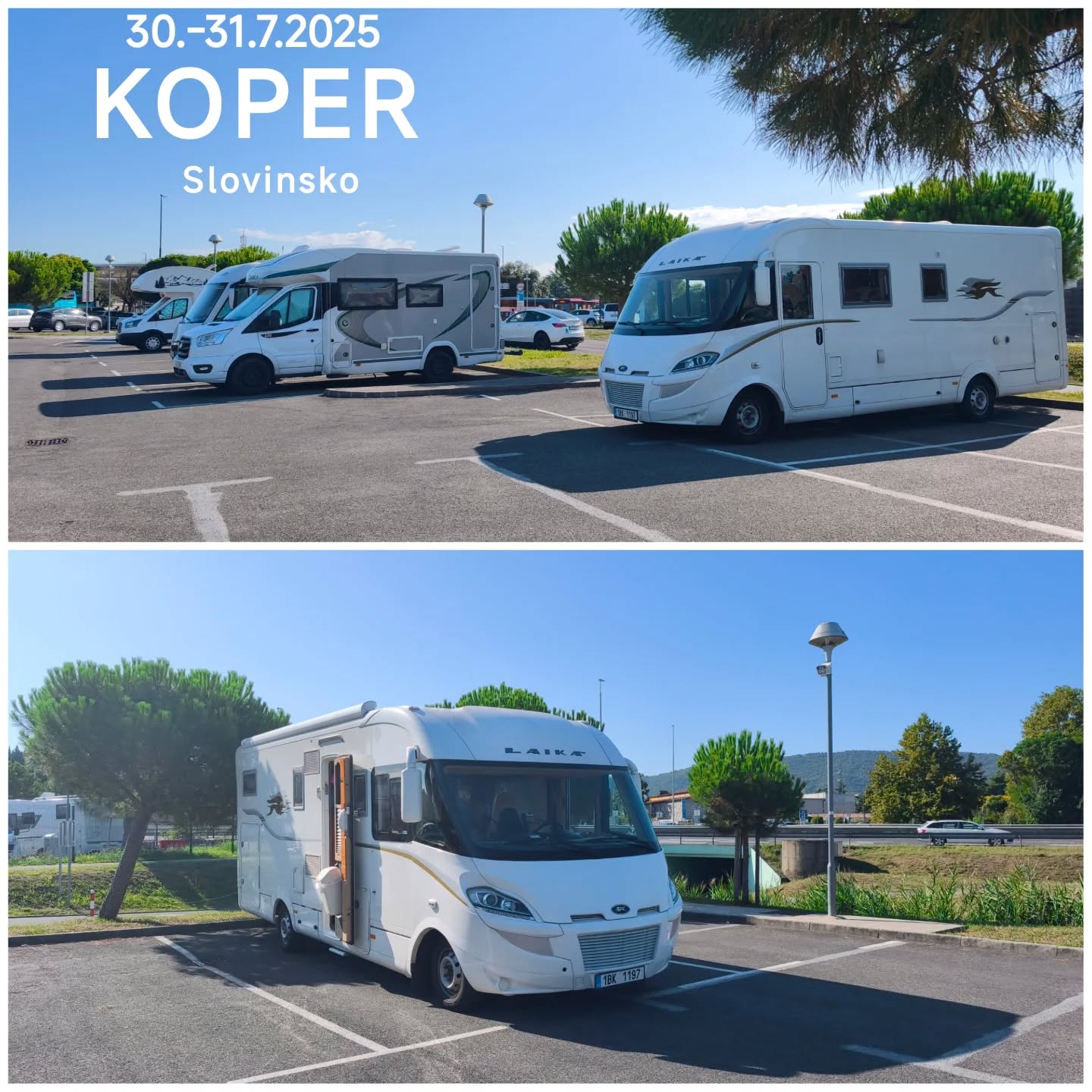 Naši poslední červencovou klidnou noc jsme strávili na parkovišti u slovinské dálnice v městečku Koper. Přijeli jsme pozdě v noci a zaplatili si jen stání od 6:00 do 9:00 za 3€, v noci je to zdarma...
Kousek odtud jsme pak ráno navštívili Outlet @tommyhilfiger jako loni, akorát letos jsme konečně něco i koupili 😂....
📍N 45° 32' 17.23" , E 13° 44' 14.06"
#vimteamcz #park4night #visitslovenia #slovinsko