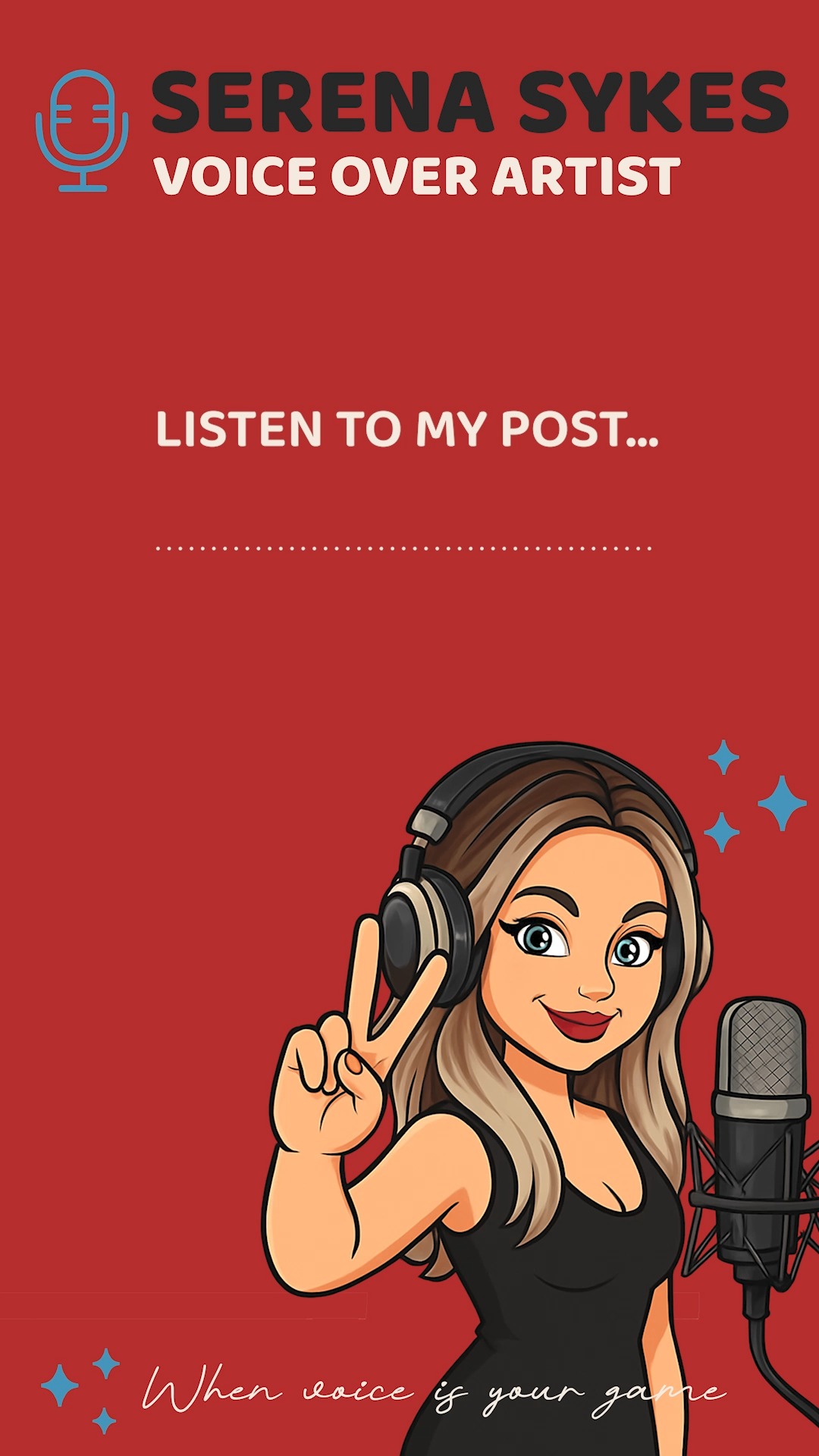 🎙️ Posts talk. Mine literally do.
Because LinkedIn isn’t just for reading.
#SoundOn #SpokenNotWritten #HearThis #ListenUp #PostsThatTalk #VoiceVibes #ScrollBreak #VoiceOver #VoiceArtist #VOArtist #VoiceActor #VoiceOverTalent