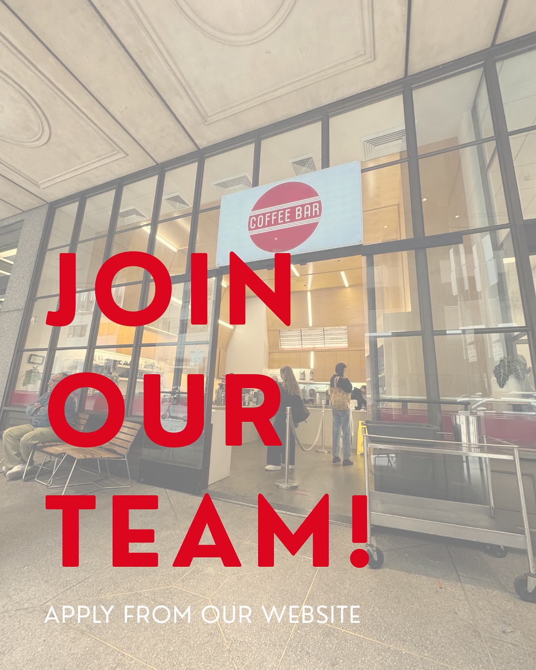 We’re hiring at Coffee Bar! If you love people (and coffee, of course), we’d love to meet you. 💛 No worries if you don’t have experience with espresso machine, we’ll teach you everything you need to know. Just bring the good vibes and we’ll handle the rest!☕ 😊 Apply today! more info on our website, link in bio ✨
#NowHiring #Werehiring #coffeeshopinsf #fidicoffeeshop #originalcoffeebarsf