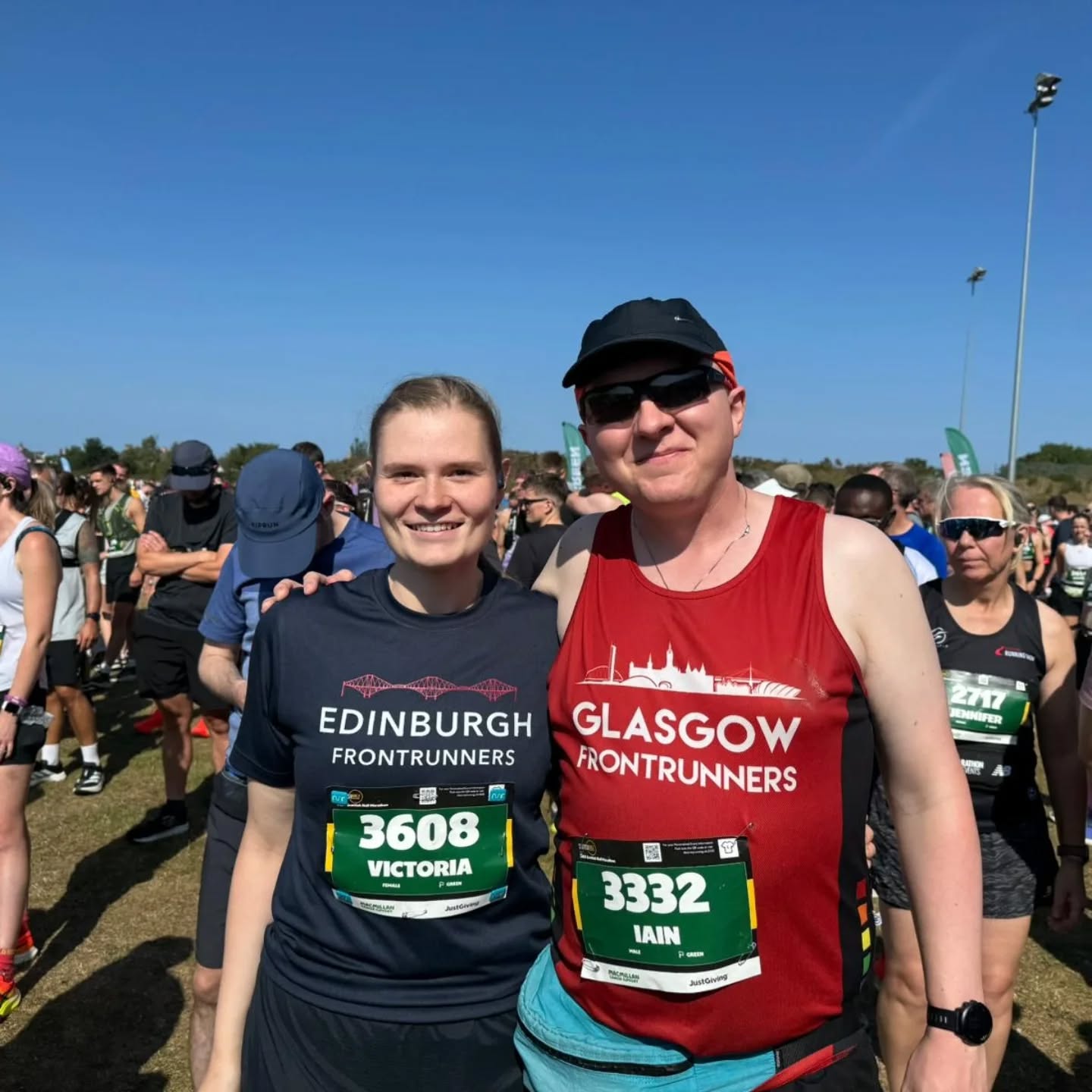 🏅 Medal Monday 🏅
Yesterday we had 2 races for the RPC team.
Victoria and Iain were running in the capital at the Scottish Half Marathon. It was a hot one which coupled with a late start made running tricky.
Victoria didn't have the race she deserved after her dedicated training the last few months. However, I'm in awe of how she has reflected on it and so proud she fought till the end. She's one strong woman 💪🏼
Iain came away with a time to be proud of and it reflects his work over the last few months as he's been building back up after a nasty injury. A huge confidence boost ahead of the big race 👀
Up in Callander, I joined long time RPC clients Jack and Scott for Katie's run. This is a memorial run raising money for charity. After an incident meaning the route changed last minute, we ran alongside Loch Venachar which was absolutely stunning.
Believe it or not, places are starting to fill up for winter training plans. If you have your eye on a Spring race, it's never too early to sign up!
#runproudcoaching #medalmonday #RPC #runningcoach #running