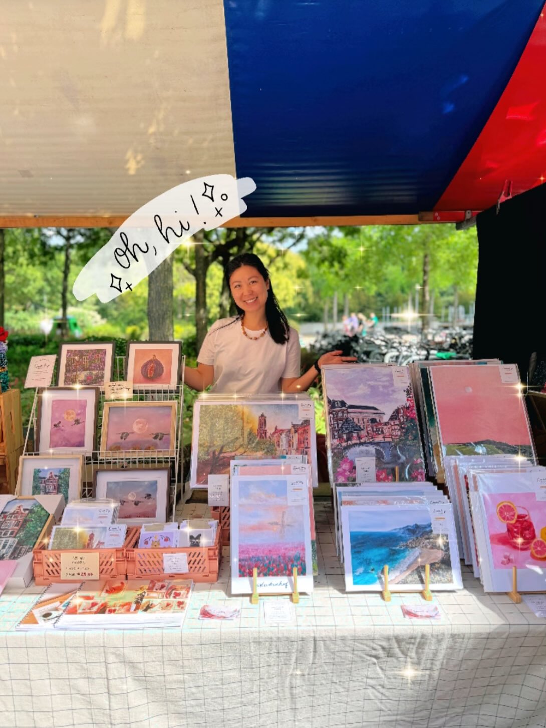 Once every 5 years LARGE beautiful boats SAIL into Amsterdam from all over the world. AND I’ll be there too! Come enjoy the boats, a coffee and the local market.
✨ 23-24 August
⏰ 12-21:00 Saturday/ 12-18:00 Sunday
📍NDSM - Ms. Van Riemsjijkweg 310
#sailamsterdam #localmarket #affordableart #amsterdamart