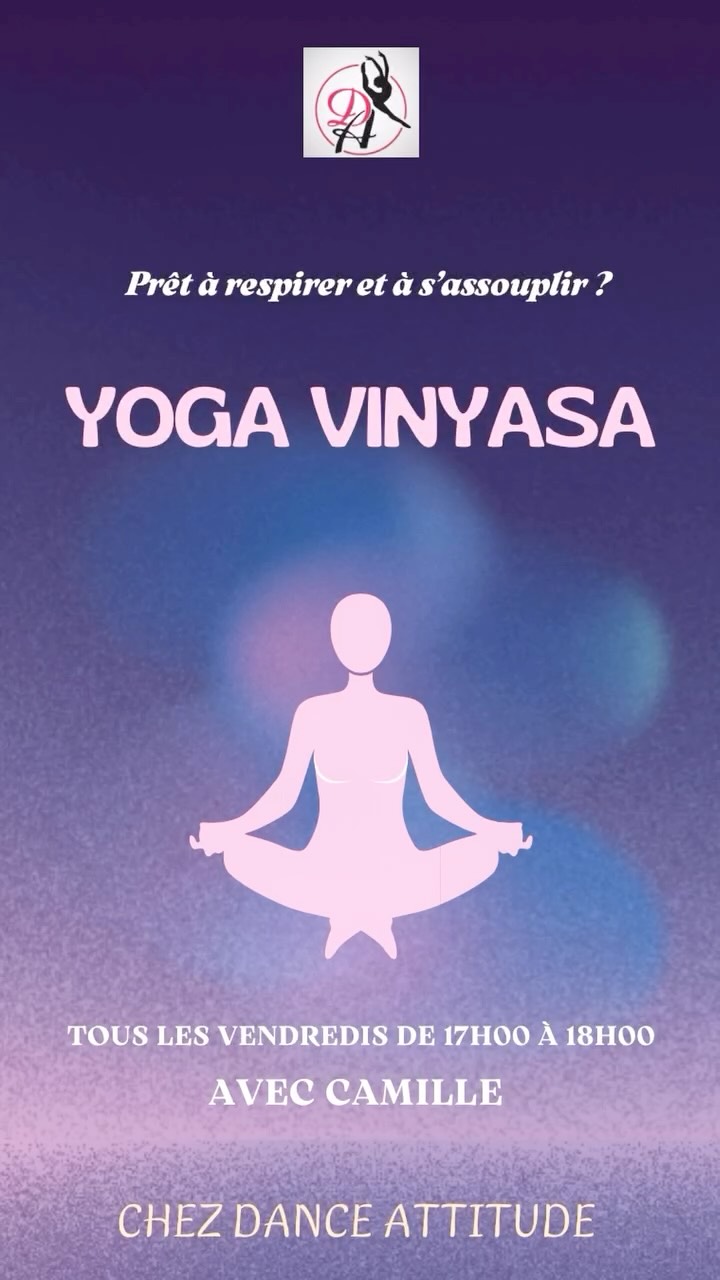 ✨Viens goûter au bienfaits du Yoga Vinyasa
Tous les vendredis à 17h00 c’est session Yoga avec @kmillou qui t’invitera dans une bulle de relaxation.
Formée à Bali pendant un voyage de trois mois en Asie, Camille sera vous faire voyager.
Relaxation, respiration, mais aussi amélioration de l’équilibre et de la souplesse vous y attendent.
#septemeslesvallons #yoga #vinyasa #plandecampagne #danse #lespennesmirabeau #septemes #yoga #vinyasaflowyoga #relaxation