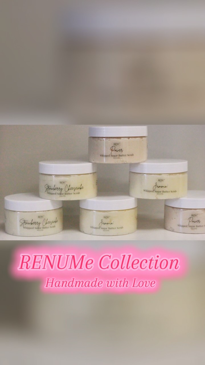 Every jar of RENUMe Collection body butter is more than just skincare — it’s time, effort, and love poured into something special. 💛 When you support a small business, you’re not only buying a product, you’re receiving a piece of the heart and dedication behind it.
Thank you for choosing handmade, thank you for choosing us. ✨
#madewithlove #renumecollection #supportsmallbusiness #naturalskincare