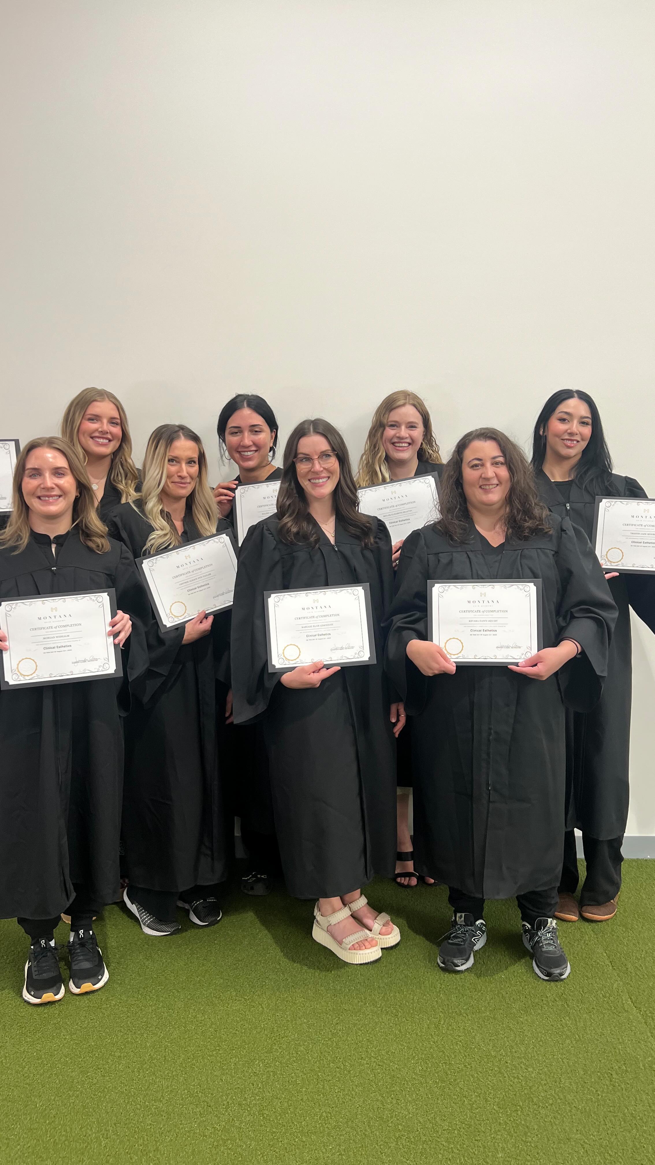 That’s a wrap on the Spring 2025 class! So bittersweet! 🤍Congratulations girls! ✨