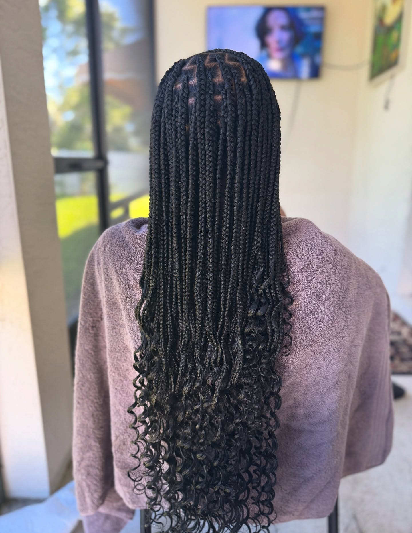 #knotlessboxbraids