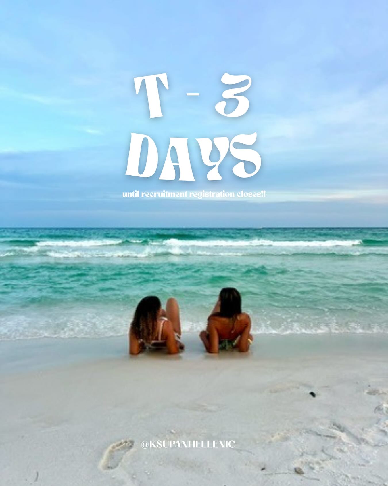 We are in the final countdown for recruitment!! Registration closes this Saturday the 23rd! The link is in our bio 🤍🤍
Come find your Home away from Home in one our amazing CPC chapters!! 💚💚