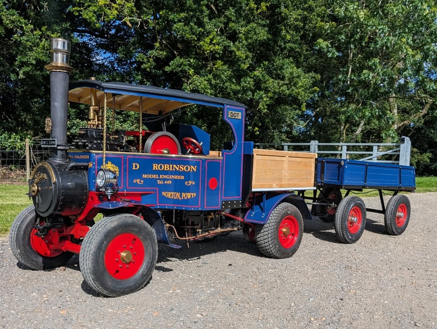 One of our favourites of last year is back, an excellent example of this popular engine this 4.5" Foden is great on the rallyfield and a mile-muncher on the road!
Built in 2022, it is undergoing a full hydraulic and steam test with a commercial inspector having been previously tested under the club scheme.
Only for sale as the owner has moved up to full size steam. It comes complete with all the necessary firing irons, coal, oil and a days tuition included.
For full details please see www.legacyvehicles.co.uk/miniatures
.
.
#modelengineering
#miniaturesteam
#foden #steamlorry #steamwagon
