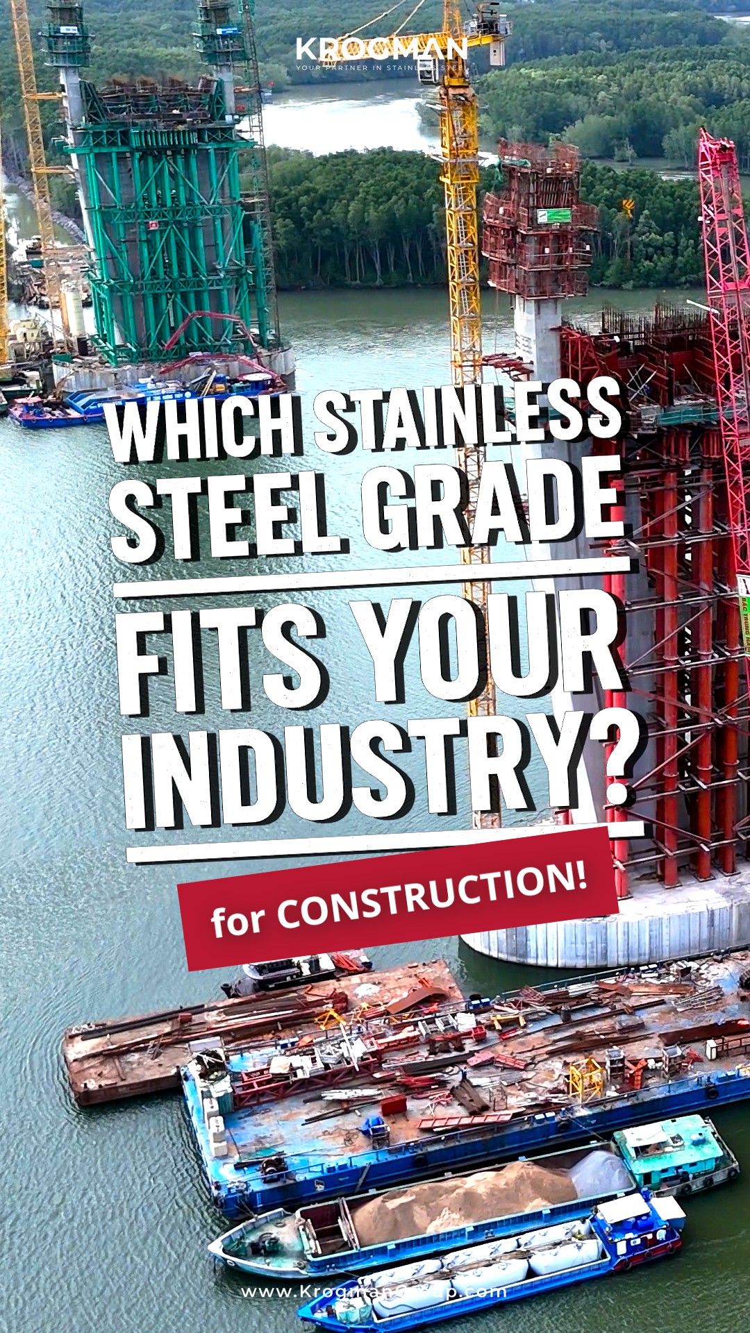 Building near the coast? Better pick the right stainless steel.
Welcome to this series where we answer:
"Which Stainless Steel Grade fits your Industry?"
Watch the video and see which works best for construction!
🔗 Click the link in our bio to read more!