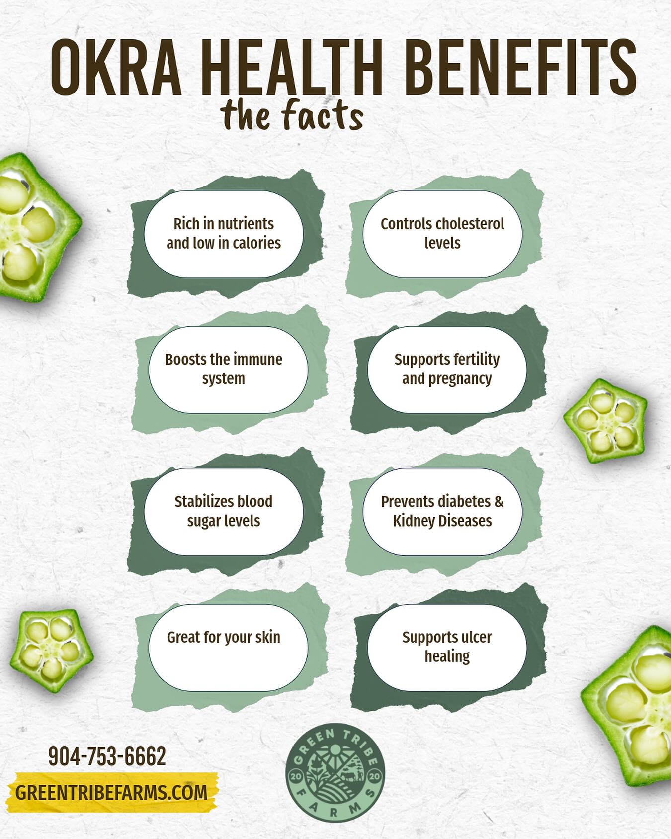 WHY OKRA? #GTfarms #GTgrown #GTfresh