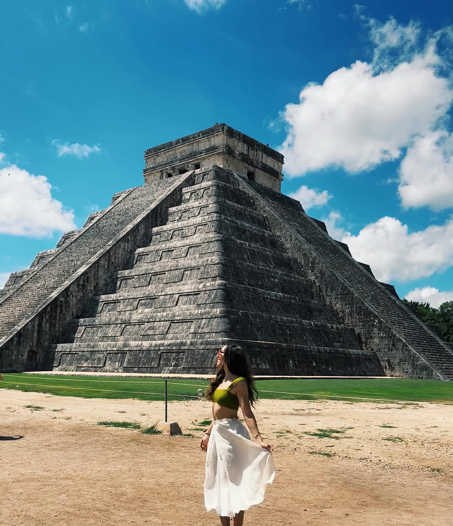 3/7 Wonders of the World ~ Chichén Itzá
My favorite fact that I learned about Chichén Itzá is that during the spring and autumn equinoxes, the setting sun casts a perfect shadow on the Pyramid of Kukulcán, creating the illusion of a serpent moving down the steps. It’s a precise alignment designed by the Maya over 1,000 years ago!
The blend of astronomy and architecture encapsulated in this ruin is fascinating! Also, there were lizards everywhere 😃
#chichenitza #mexico #yucatan #7wondersoftheworld