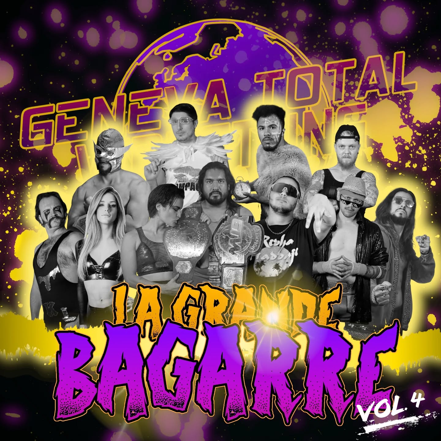 👊🏽 La Grande Bagarre Vol. 4 👊🏽
C'est parti! 🔥 Dernière ligne droite avant samedi! La GTW revient pour la 4ème année consécutive et va mettre le feu à La Parfumerie!
Des mandales, de la voltige et des fourberies, on n'en attend pas moins sur le ring! 🤟🏽
Alors, on se voit samedi?
🕖 19h - Initiations au catch
🕘 21h - Show de catch
📍 A La Parfumerie (GE/CH)
💰 Entrée gratuite
@the.iconic.charlie
@raklor_gtw
@ryanlepyromane
@ditutala_gardienancestral
@chriswildcatcarter
@aigleinca
@thebossimpact
@bjorn_brzk
@haddaji_pw
@alexandra_panthera_
#show #showtime #catch #wrestling #wrestler #athlete #wwe #sport #lucha #fight #champion