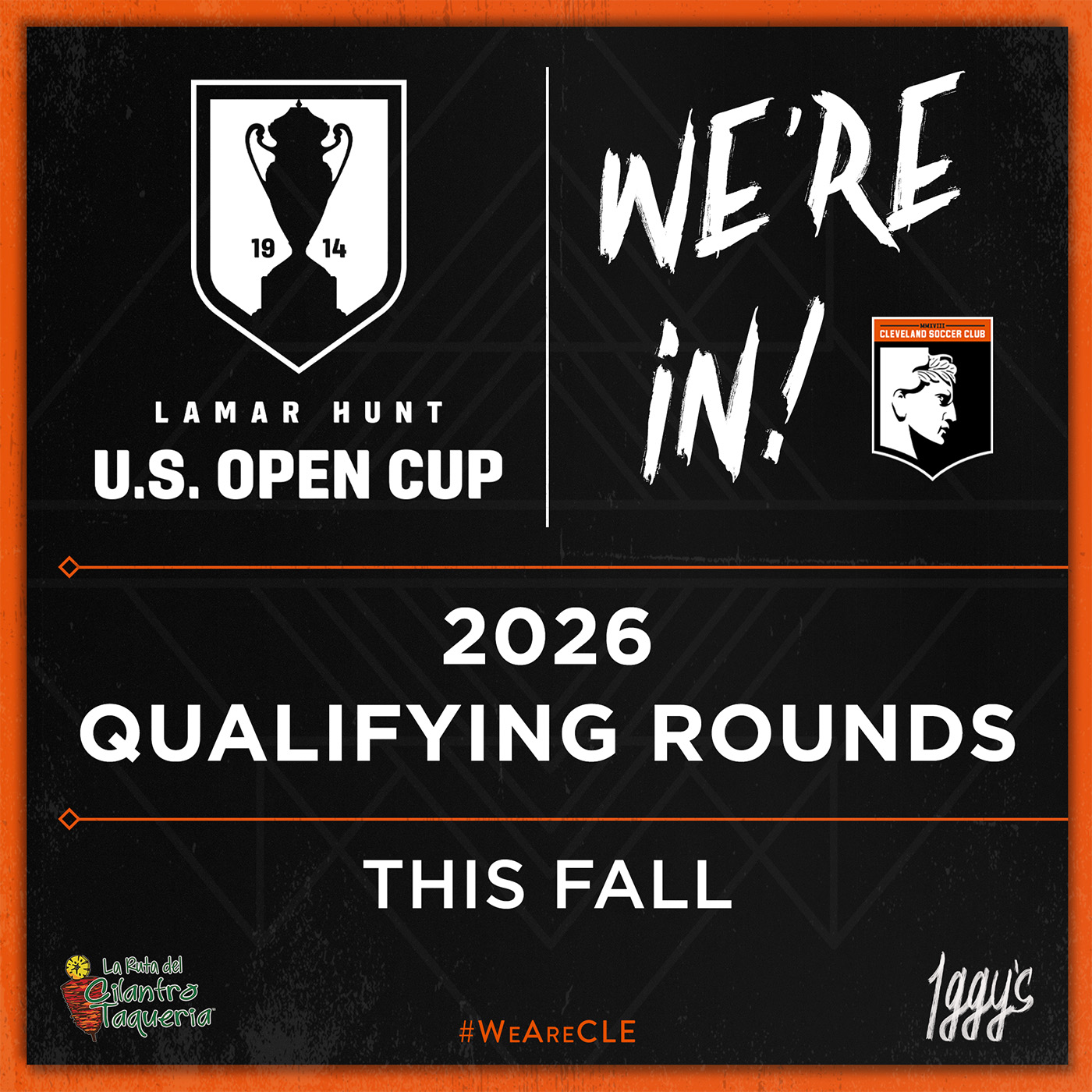 The badge is in. The fight begins. ⚡️
Cleveland SC is officially in the 2026 U.S. Open Cup Qualifying Rounds this fall. 🏆
👉 More details on this record-breaking qualifying field: ussoccer.com/stories/2025/08/record-shattering-146-clubs-particpate-open-division-qualifying-2026-lamar-hunt-us-open-cup
#WeAreCLE | #USOC2026